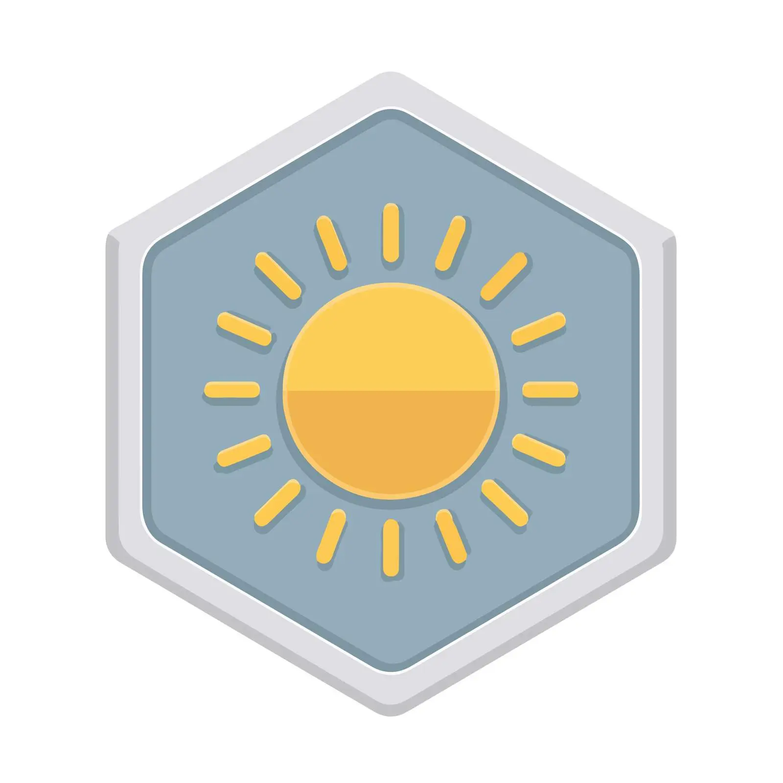 Sun Pictogram Design — free download from Dotvec