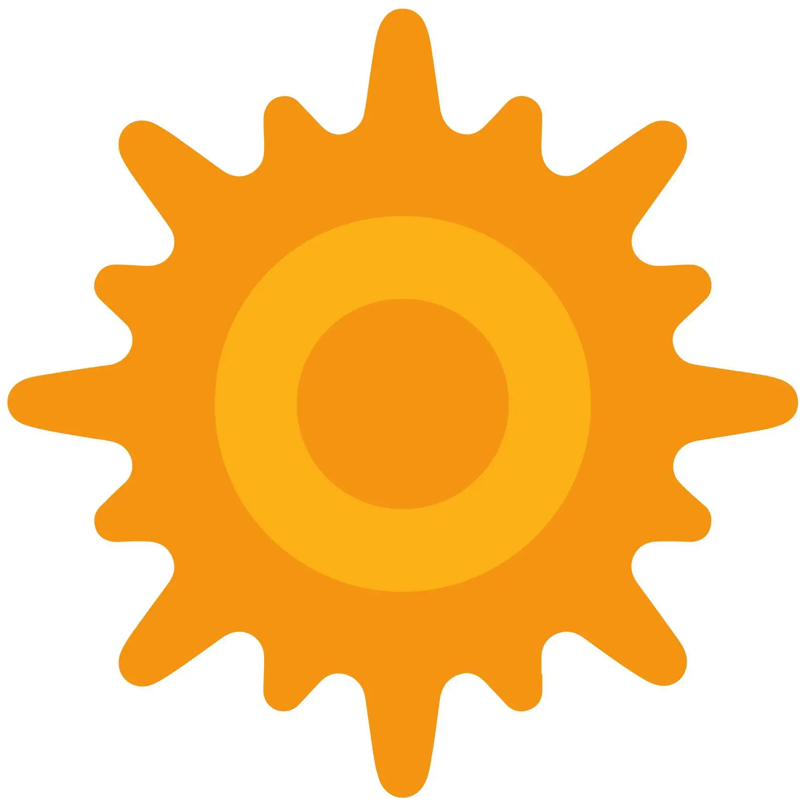 Sun Icon Illustration — free download from Dotvec