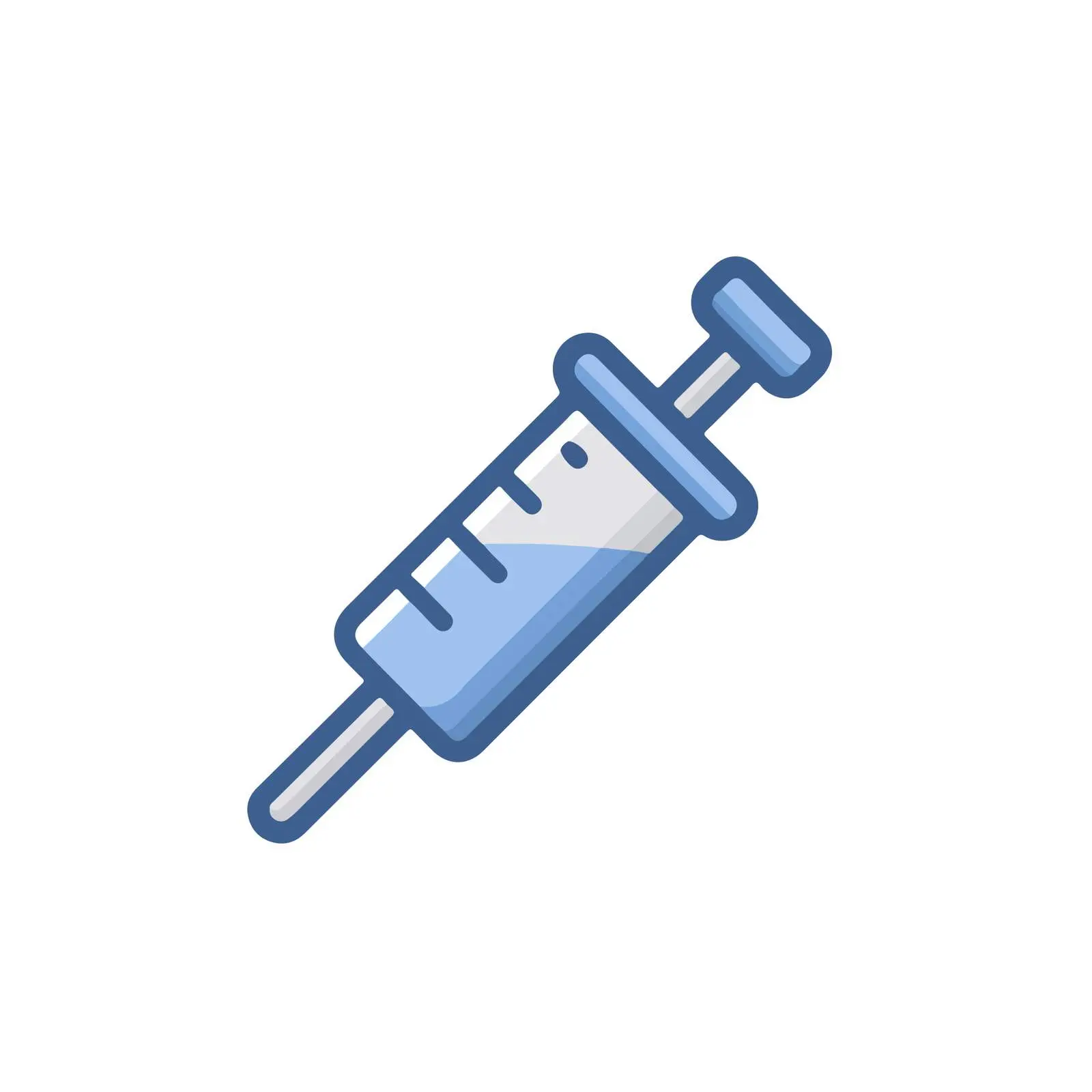 Medical Syringe Icon — free download from Dotvec