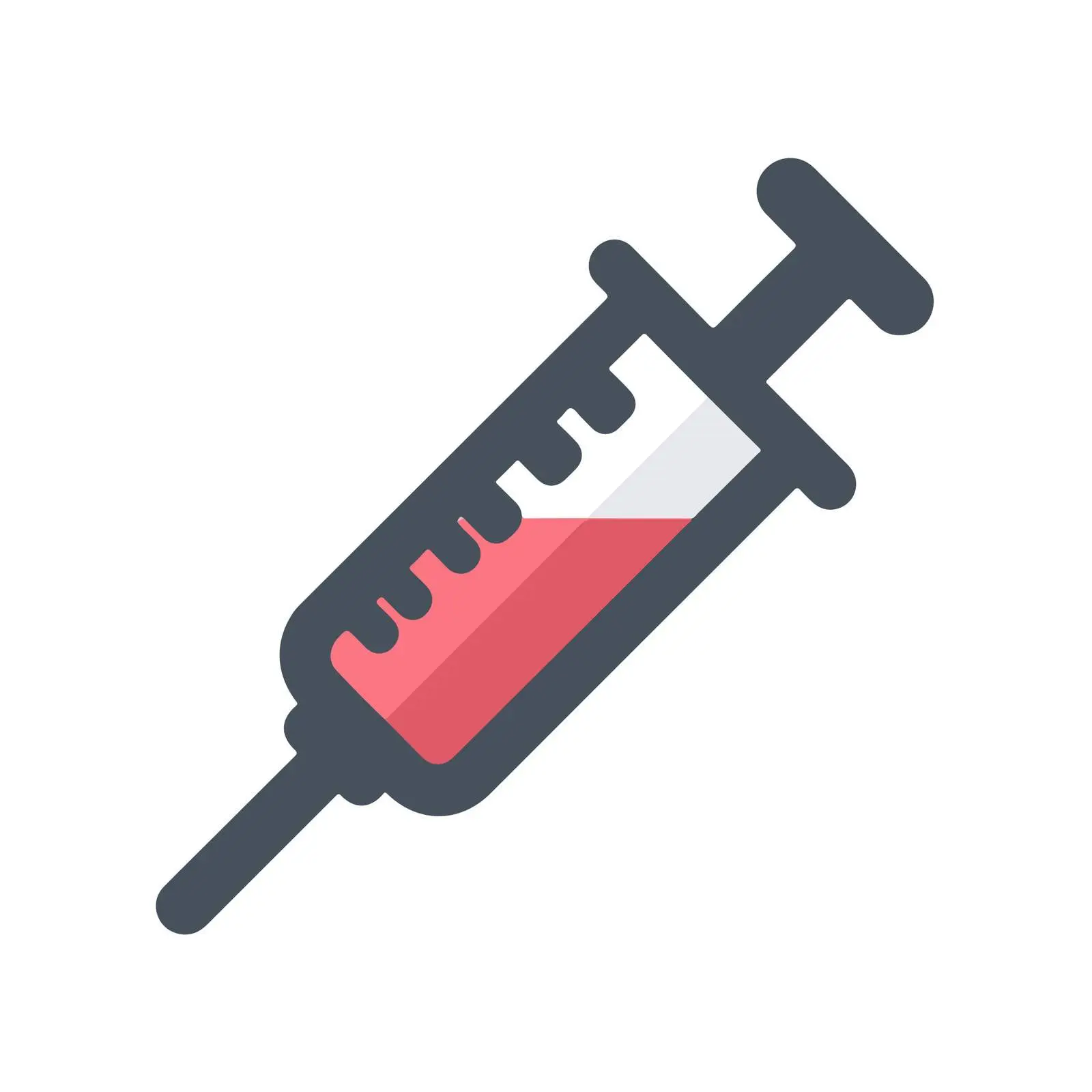 Flat Syringe Icon Design — free download from Dotvec