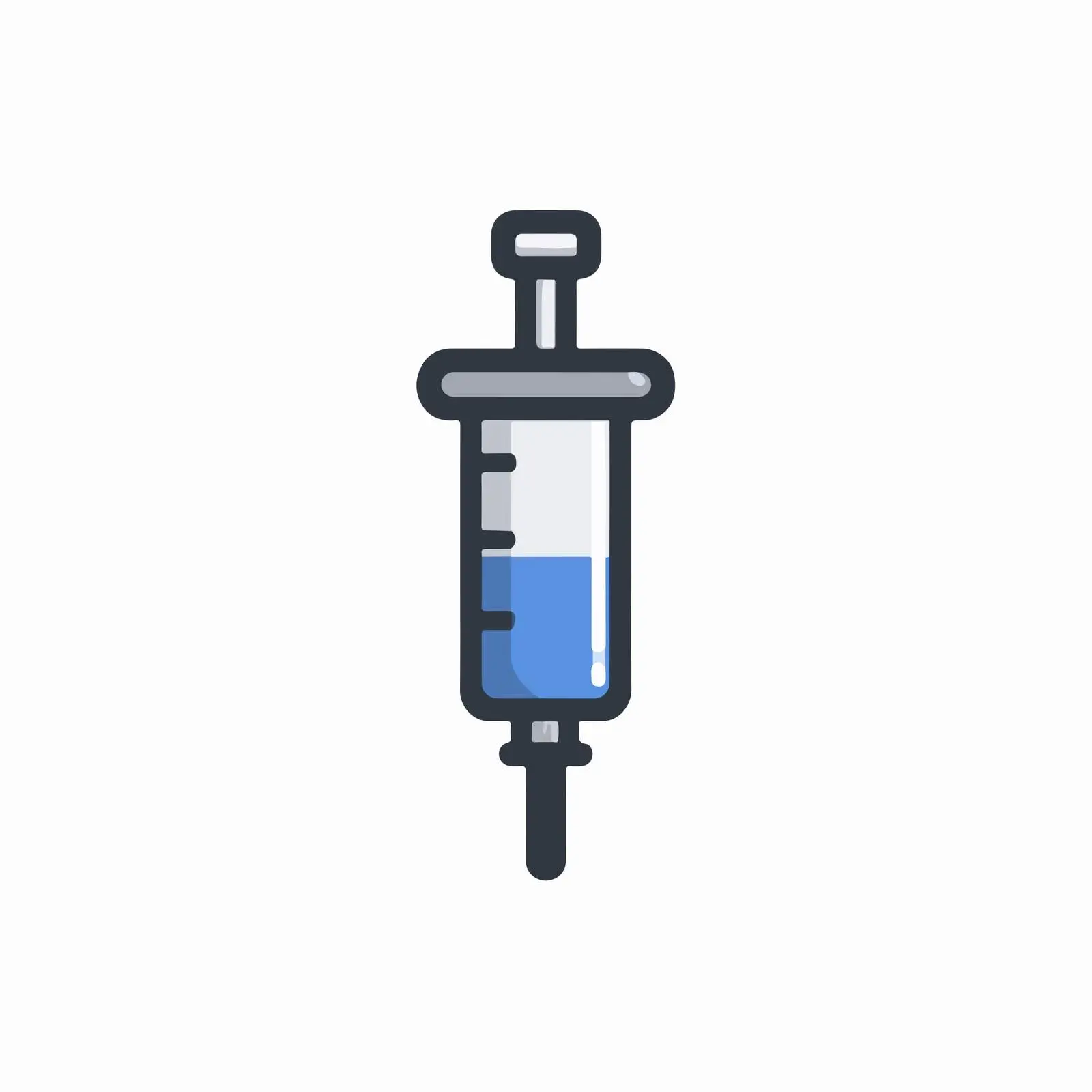 Medical Syringe Icon — free download from Dotvec