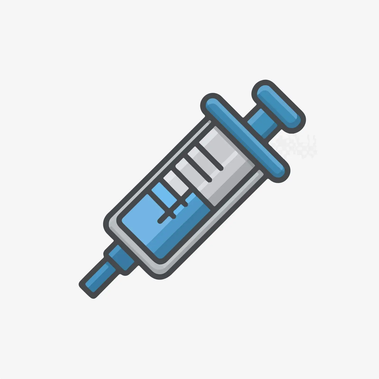 Medical Syringe Icon — free download from Dotvec