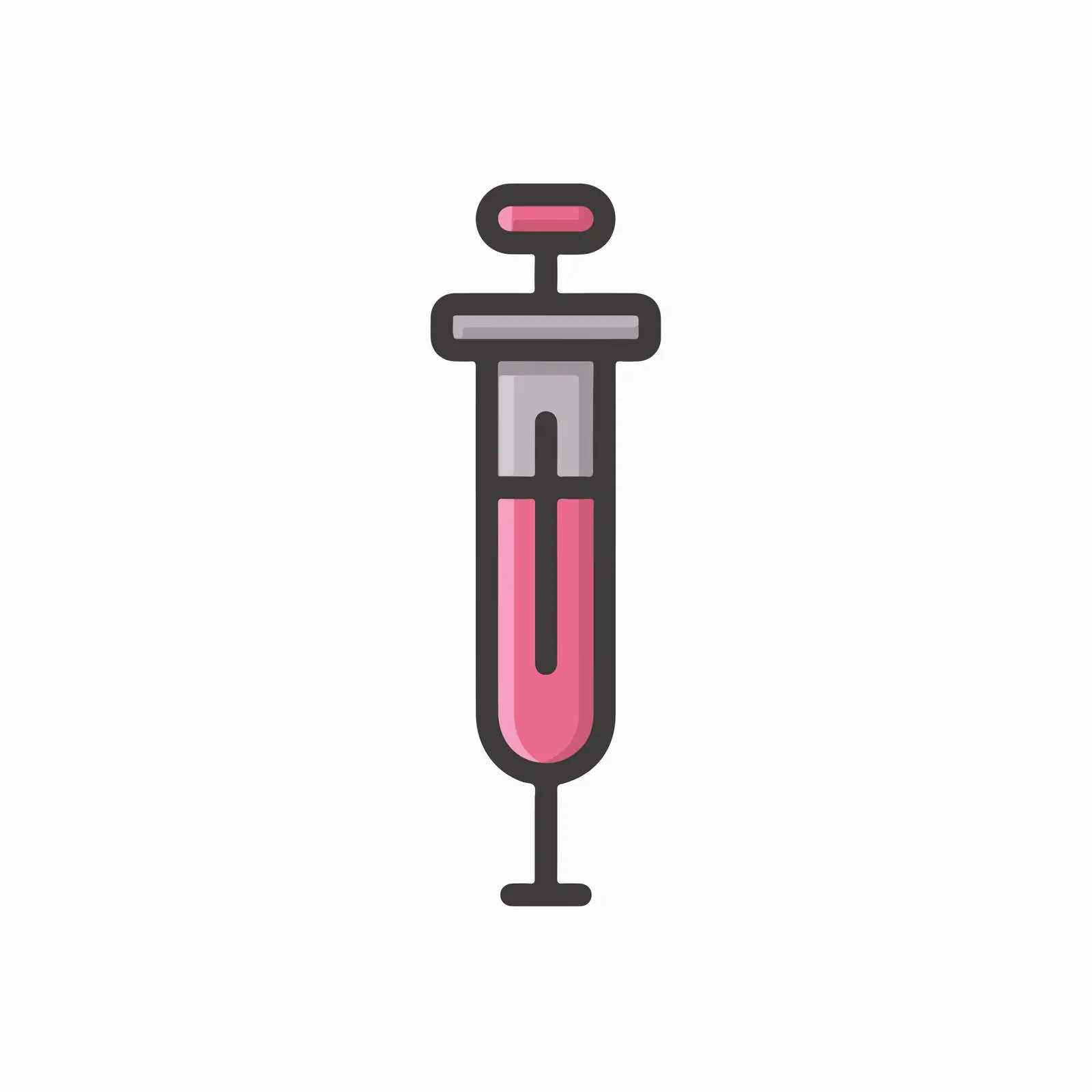 Medical Syringe Icon Design — free download from Dotvec