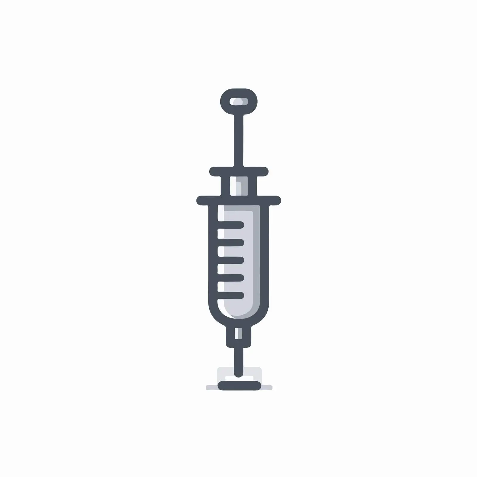 Medical Syringe Icon — free download from Dotvec