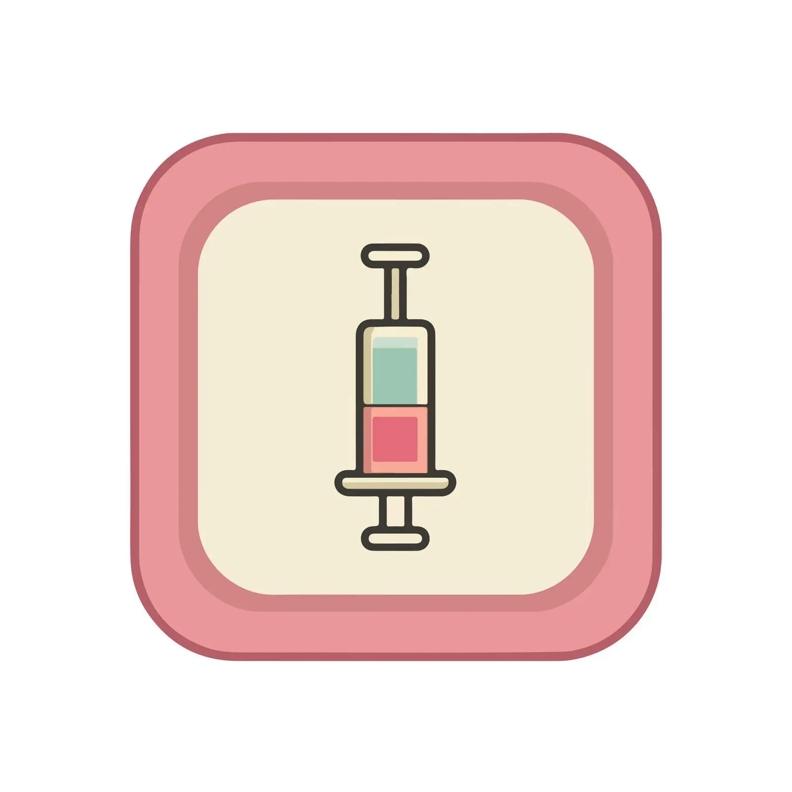 Medical Syringe Icon — free download from Dotvec