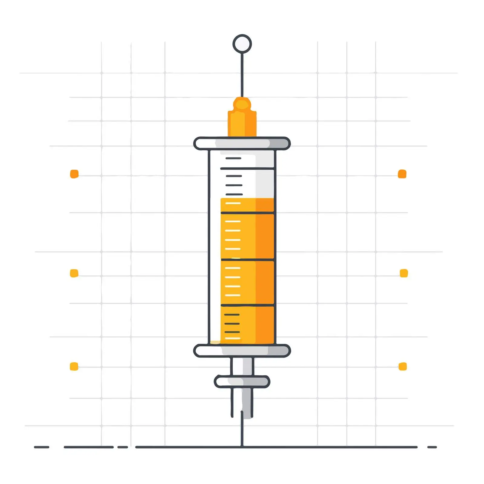 Medical Syringe Icon — free download from Dotvec