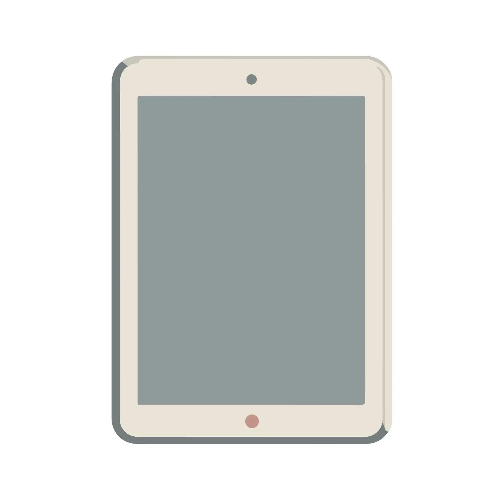 Minimalist Tablet Icon — free download from Dotvec