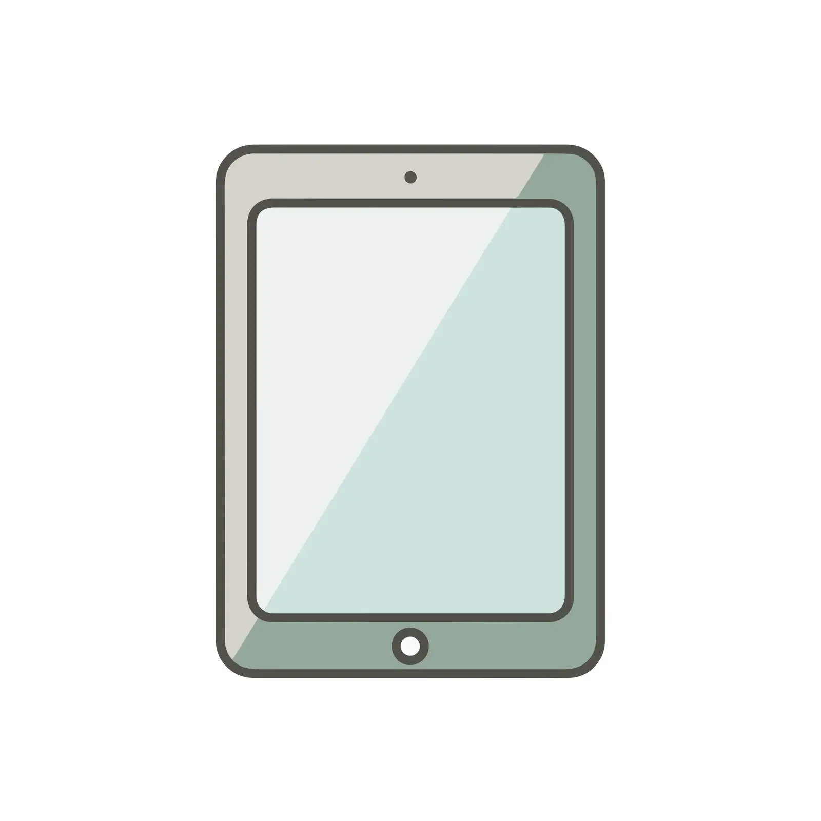 Tablet Icon Design — free download from Dotvec