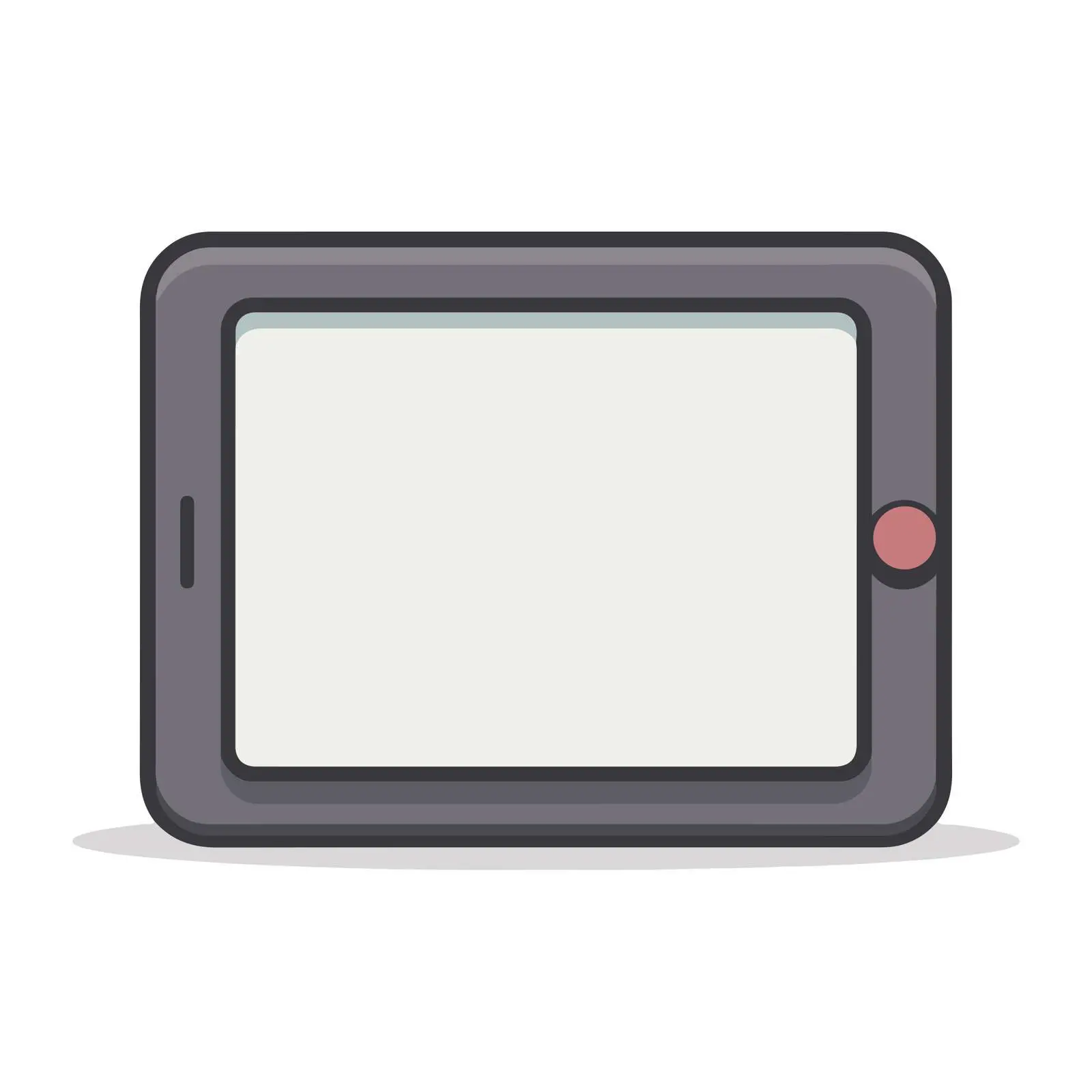 Tablet Flat Icon Design — free download from Dotvec