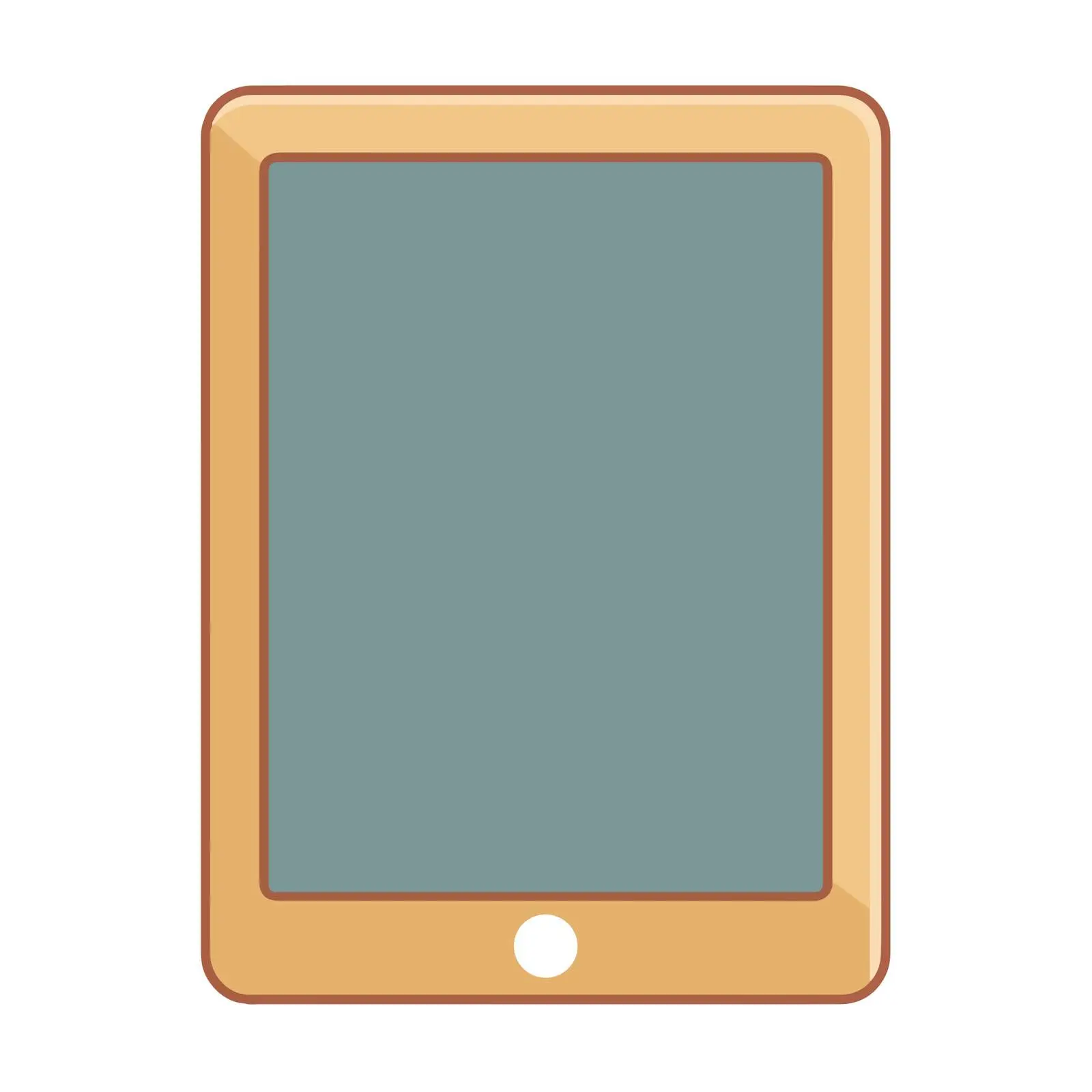 Minimalist Tablet Icon — free download from Dotvec