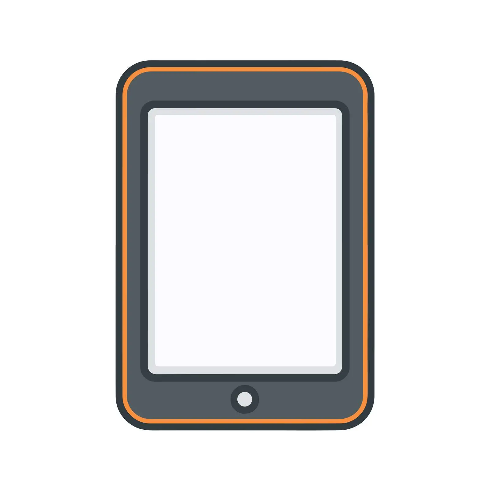 Tablet Flat Icon Design — free download from Dotvec