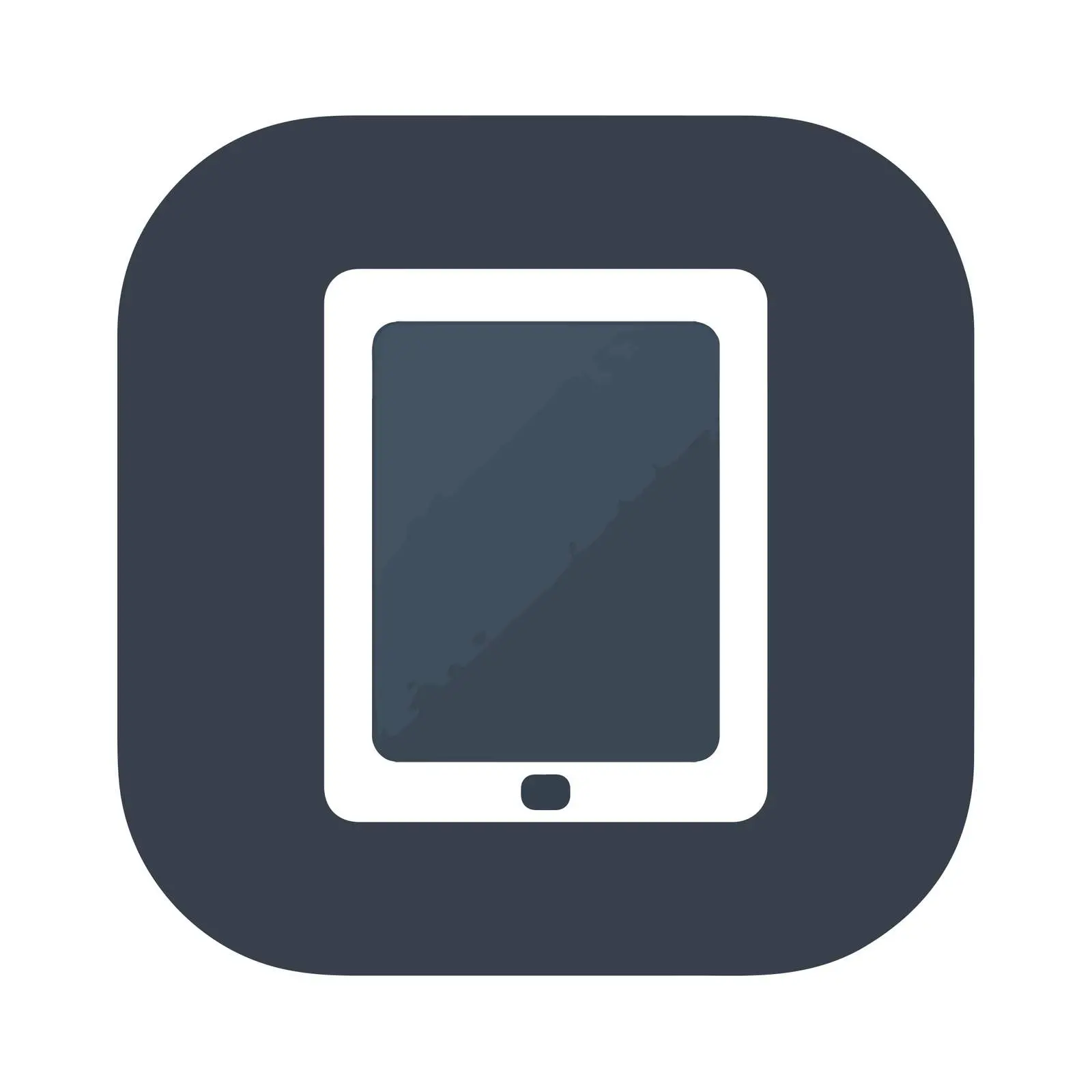 Modern Tablet Icon — free download from Dotvec