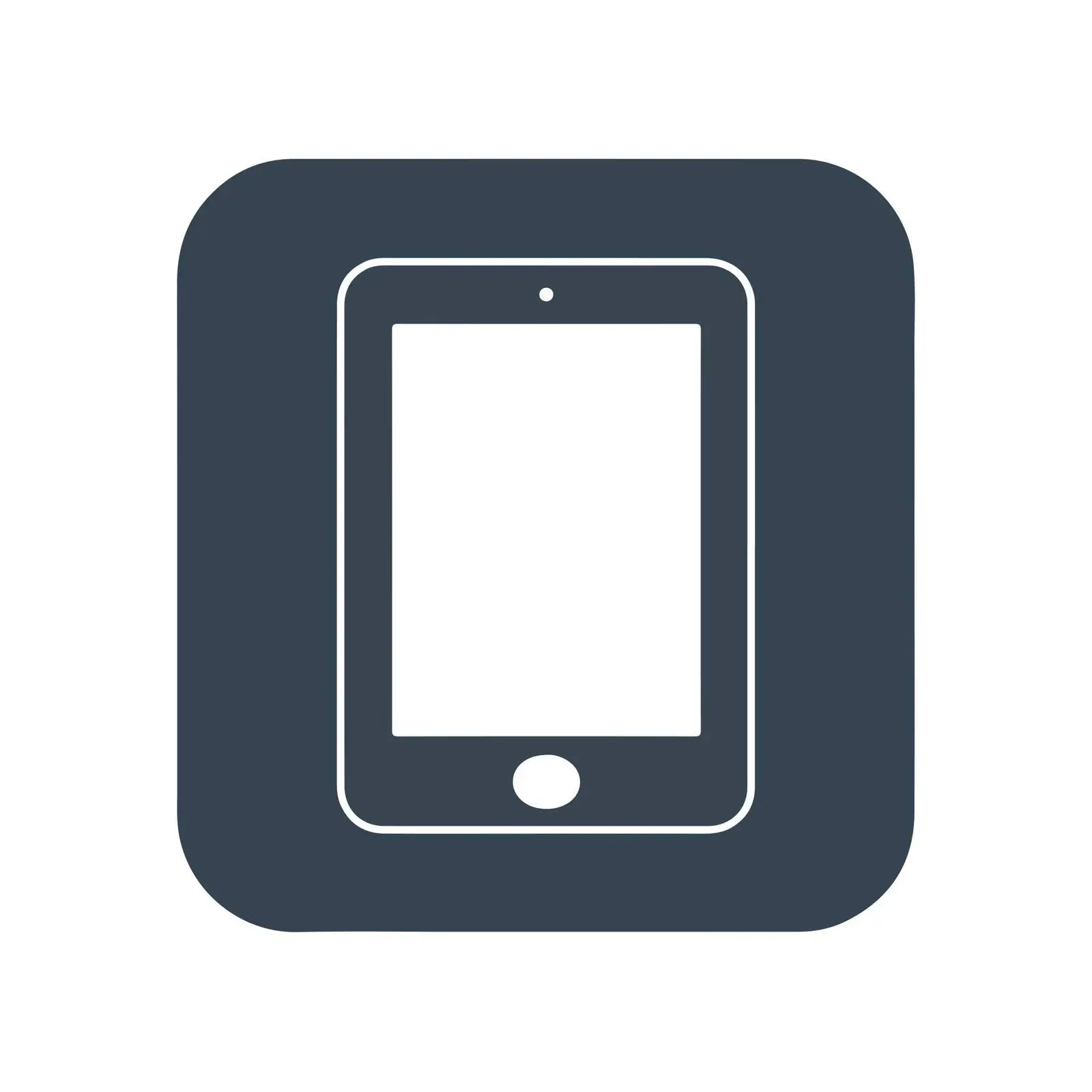 Modern Tablet Icon Design — free download from Dotvec