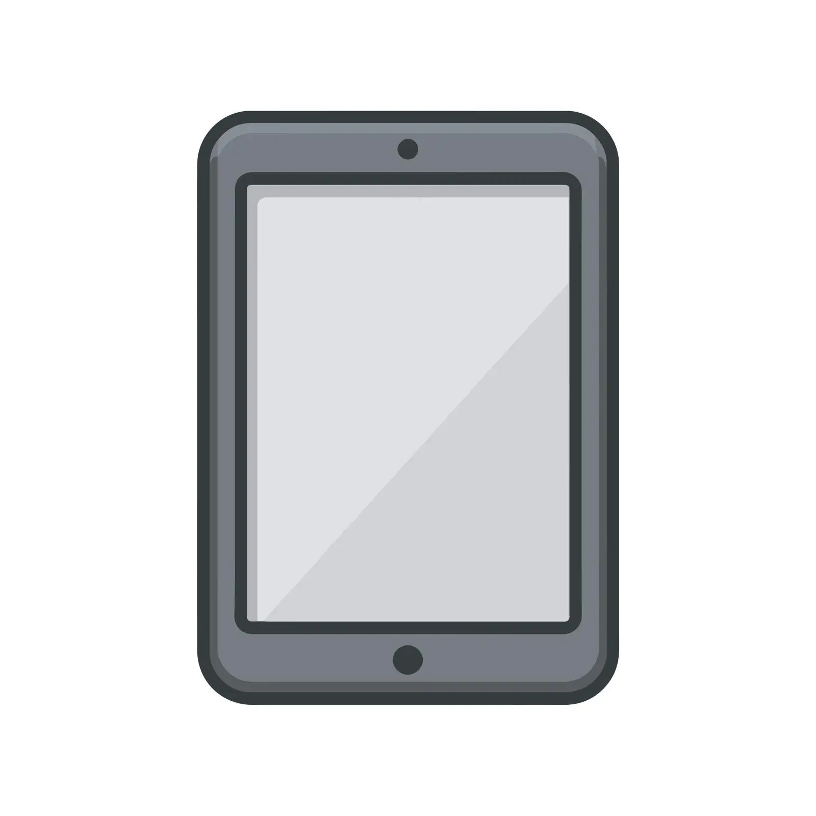 Minimal Tablet Icon Design — free download from Dotvec