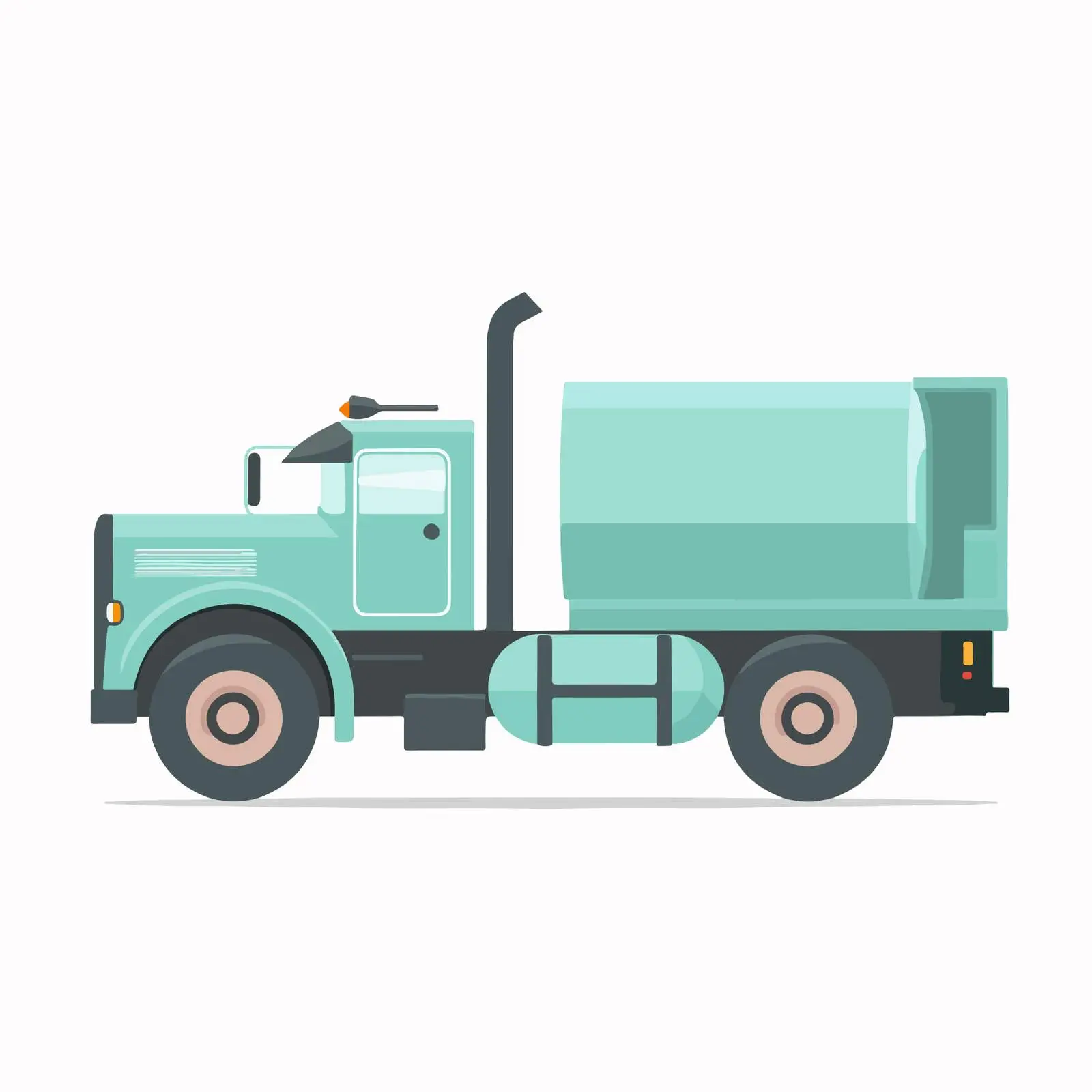 Minimalist Truck Icon in Pastel Colors — free download from Dotvec