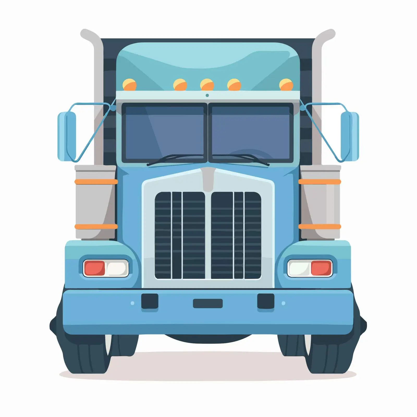 Minimalist Truck Icon — free download from Dotvec