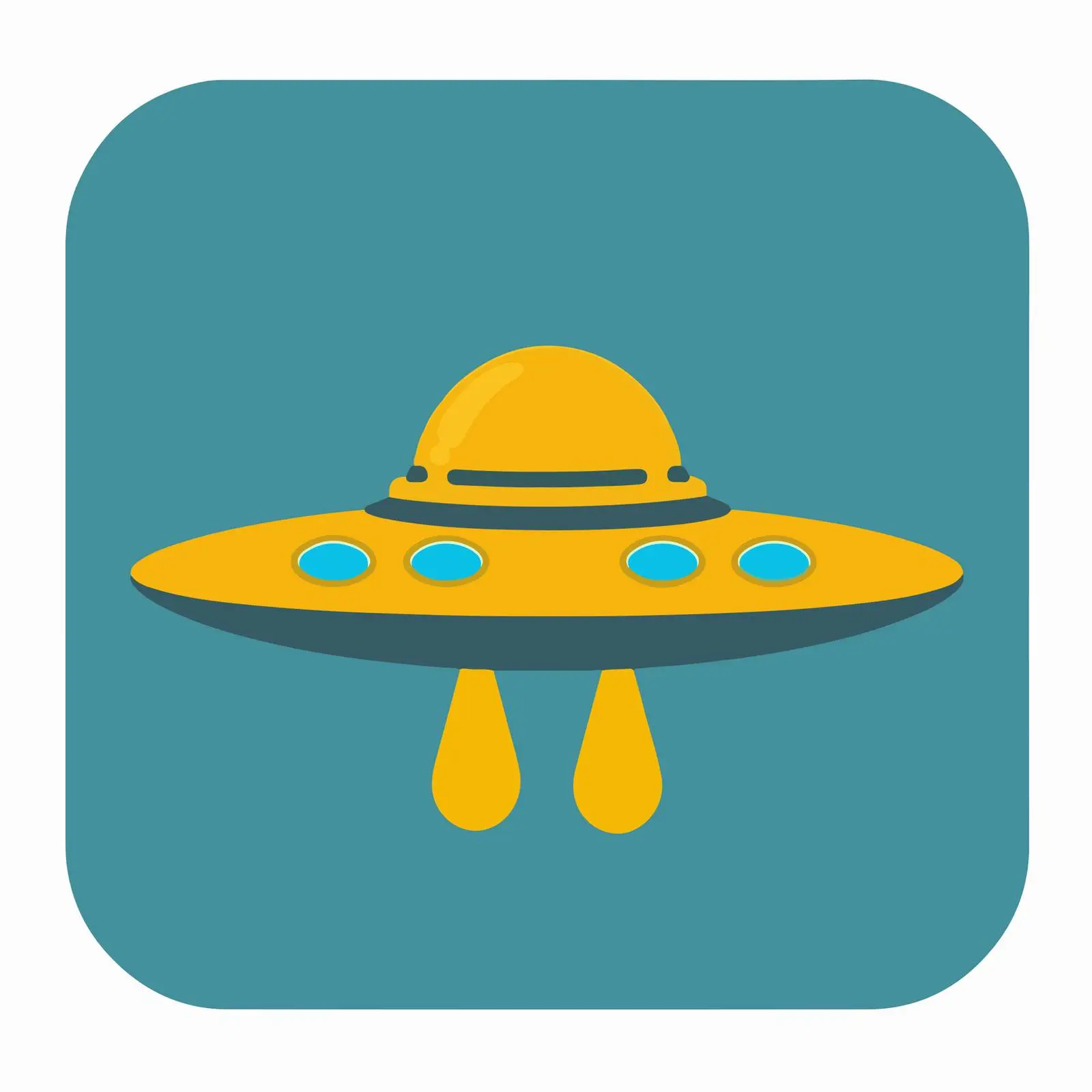 UFO Icon Design — free download from Dotvec
