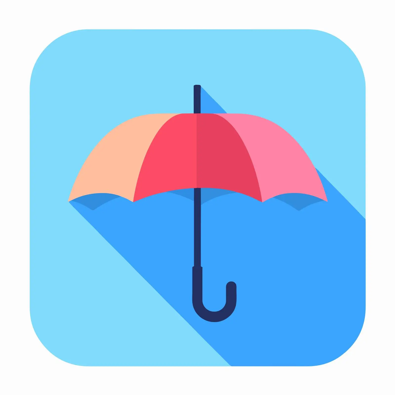 Flat Umbrella Icon Design — free download from Dotvec