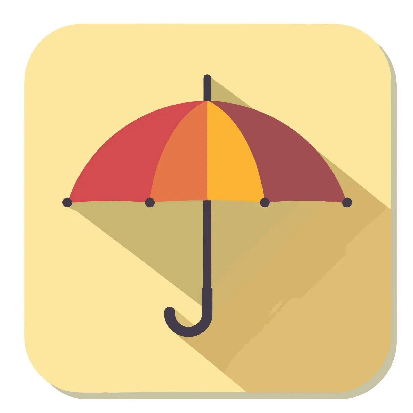 Umbrella Flat Icon — free download from Dotvec