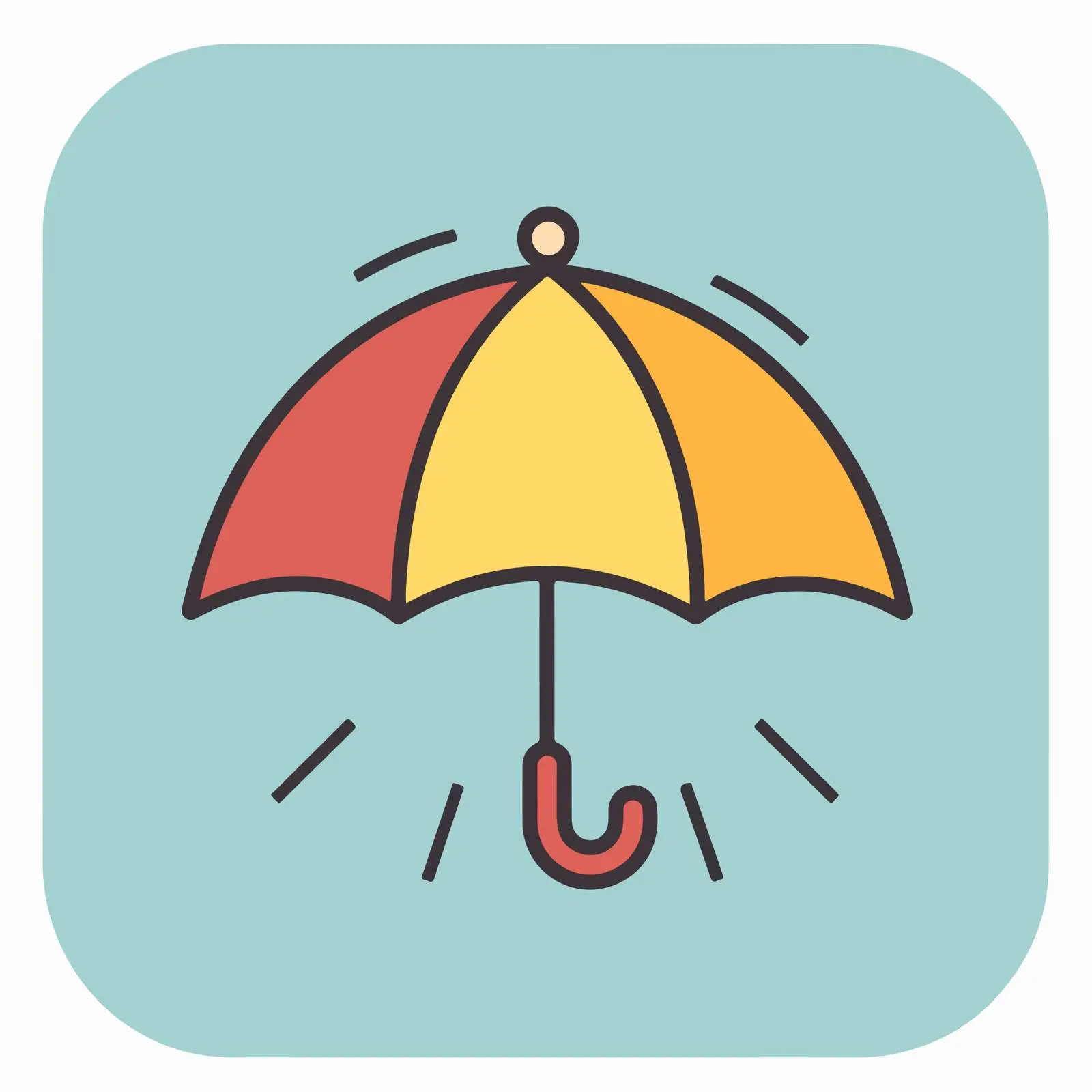 Umbrella Icon Design — free download from Dotvec