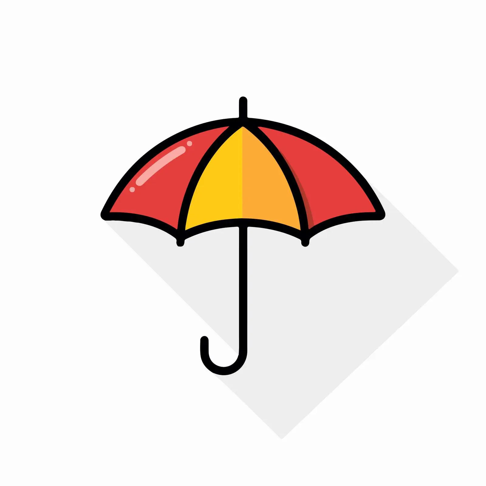 Umbrella Icon Design — free download from Dotvec