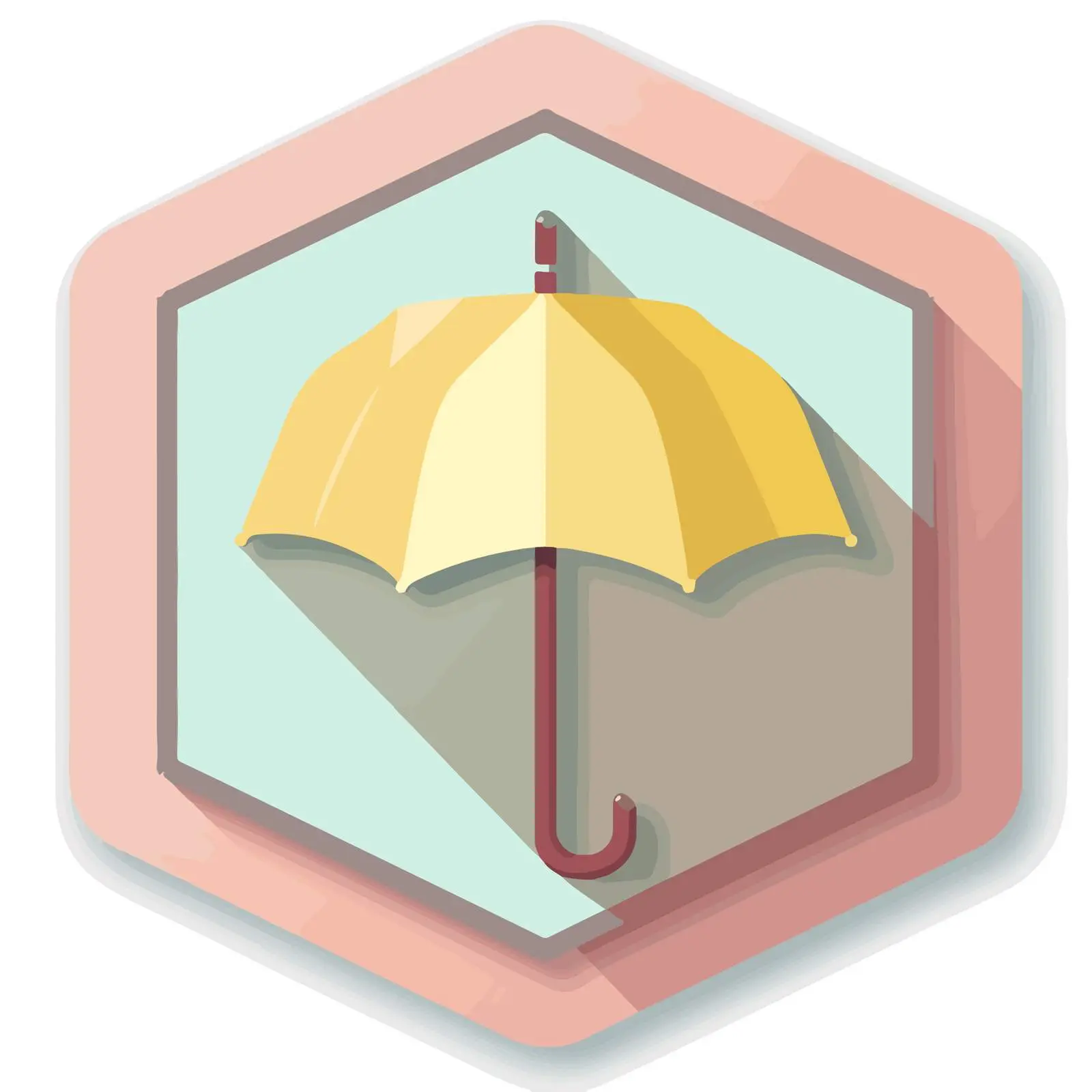 Flat Umbrella Icon Design — free download from Dotvec
