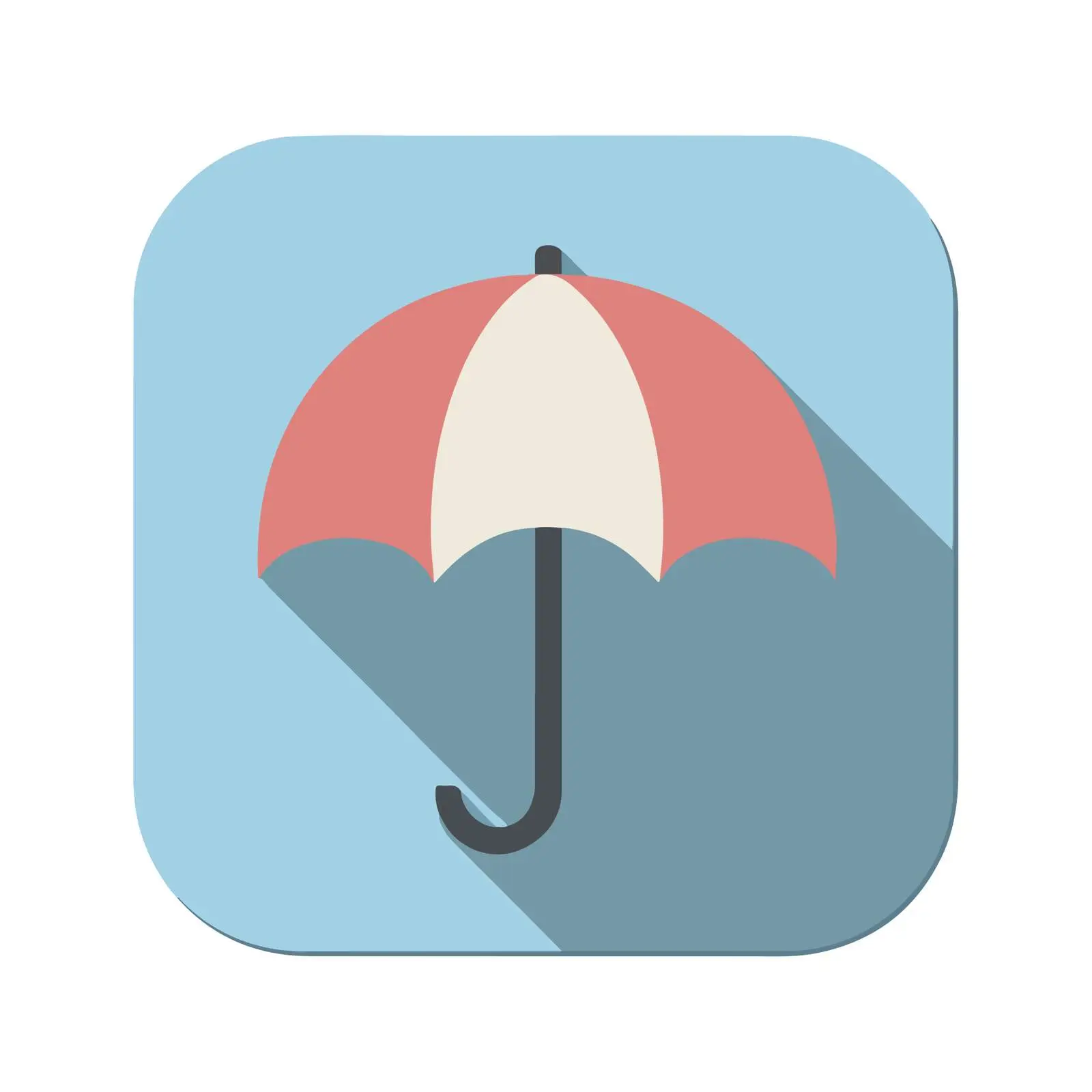 Umbrella Flat Design Icon — free download from Dotvec