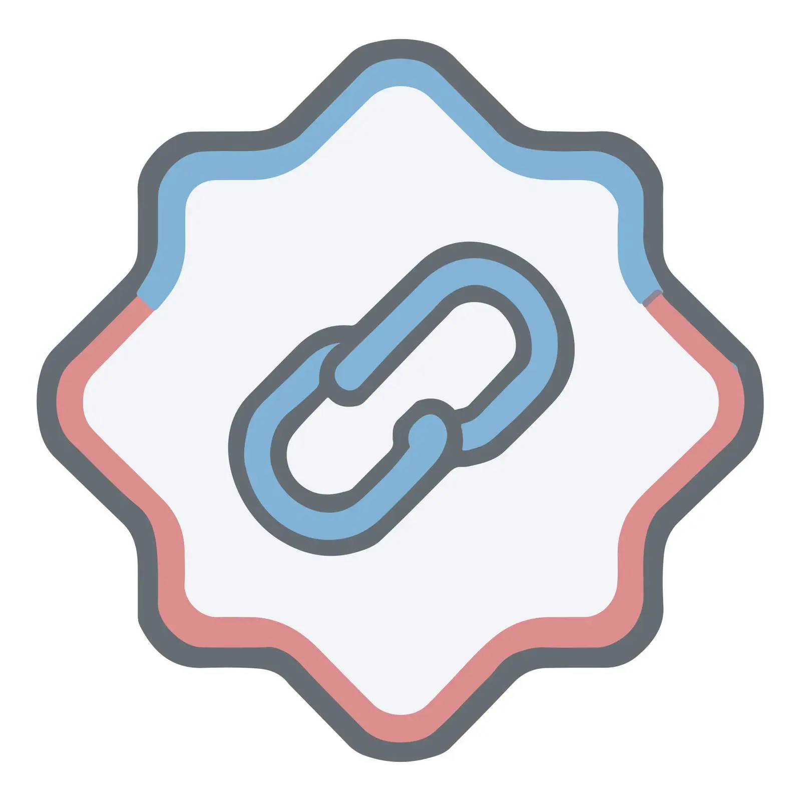Flat Unlink Icon Design — free download from Dotvec