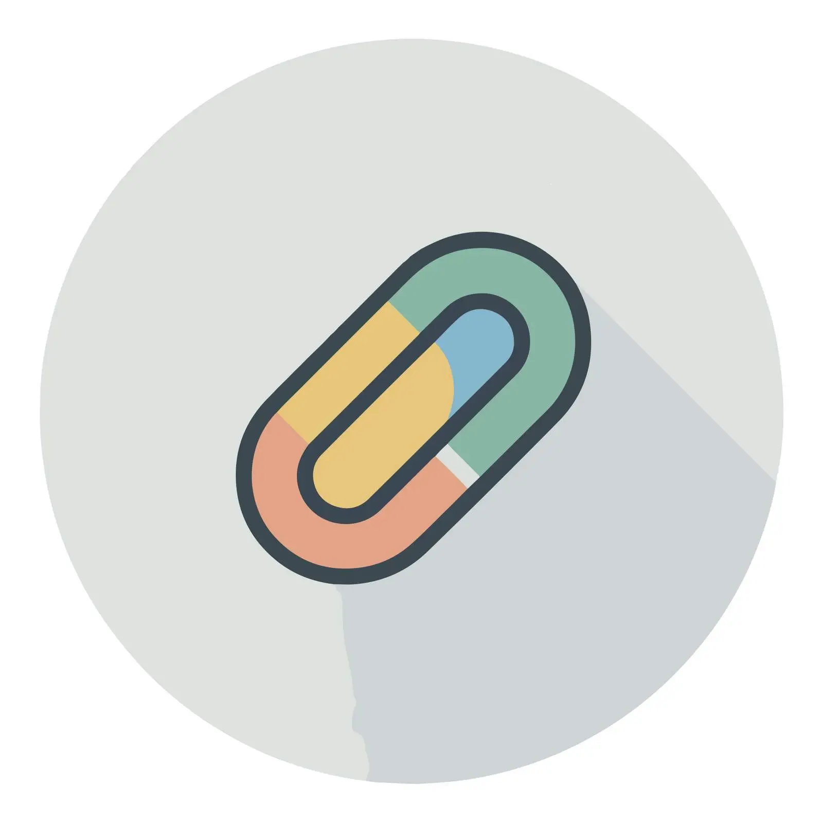 Flat Unlink Icon Design — free download from Dotvec