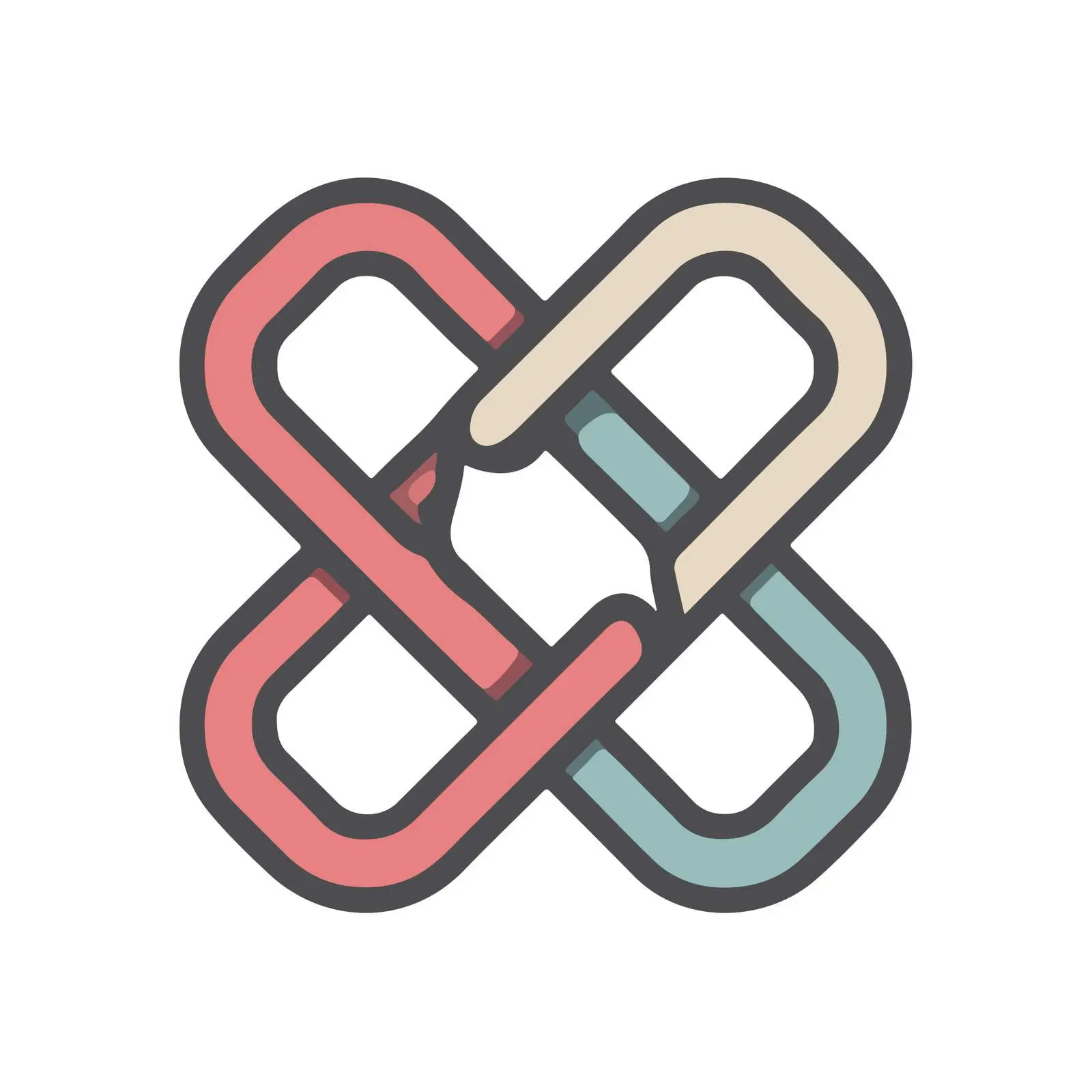 Flat Unlink Icon Design — free download from Dotvec