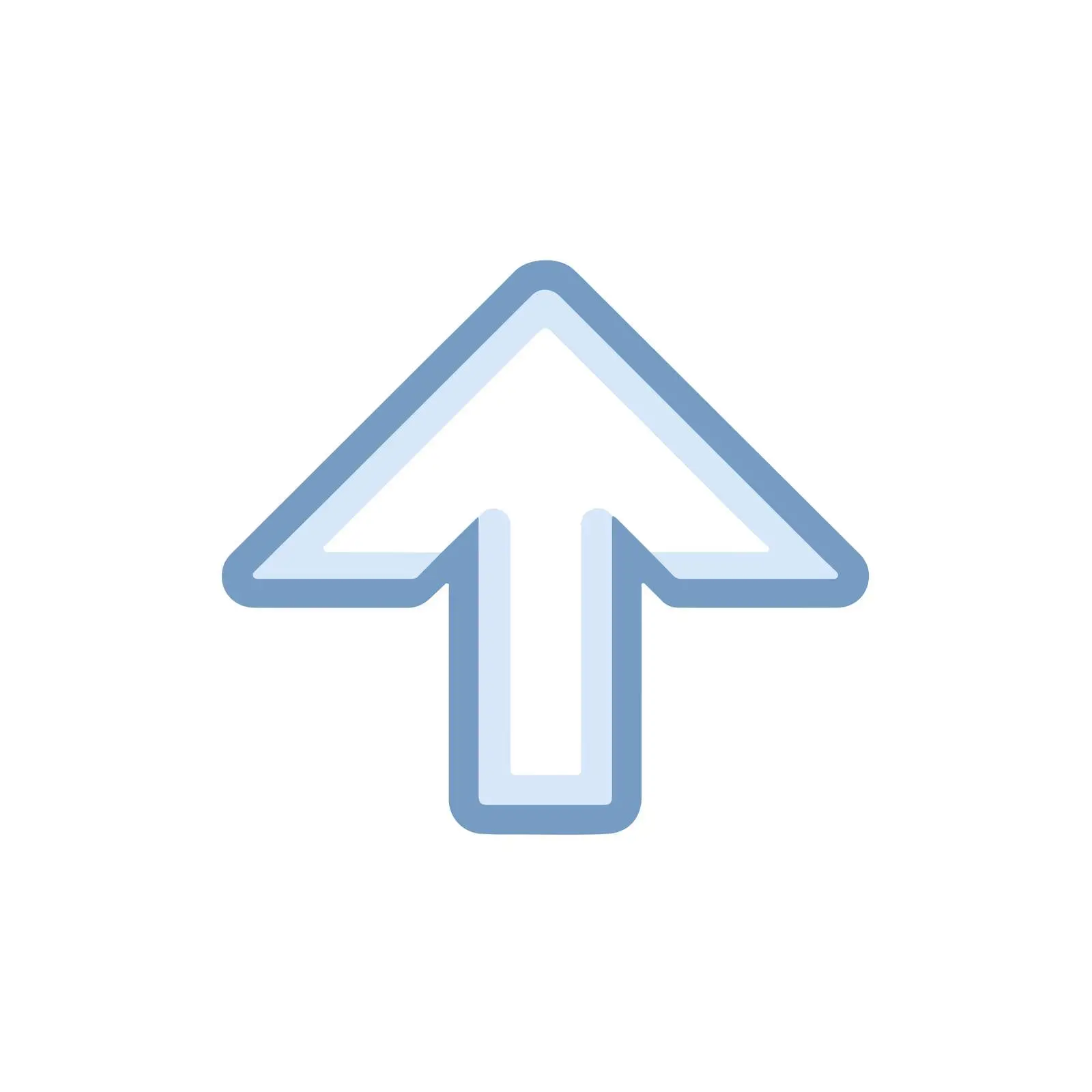 Upload Arrow Flat Icon Design — free download from Dotvec