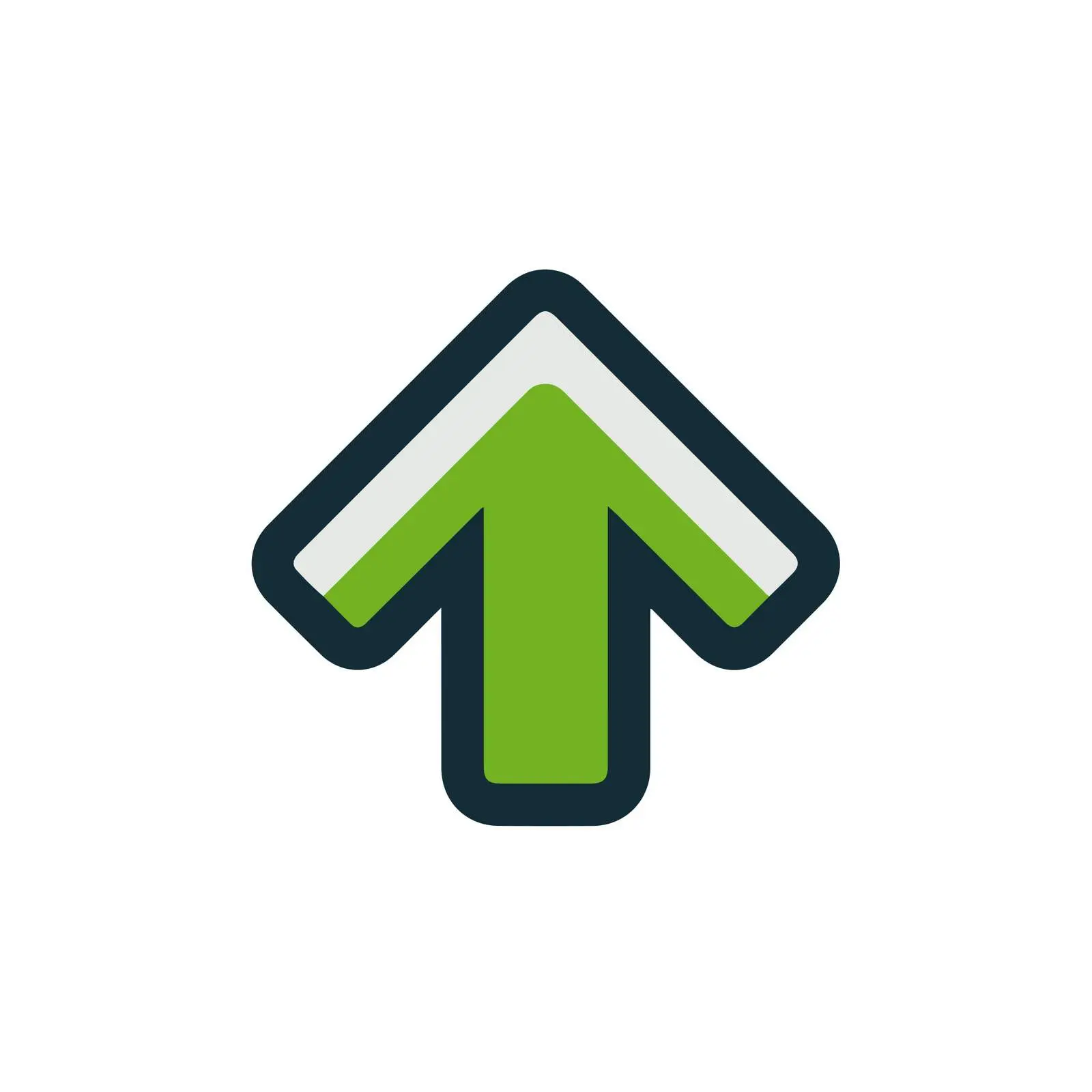 Minimal Upload Arrow Icon — free download from Dotvec