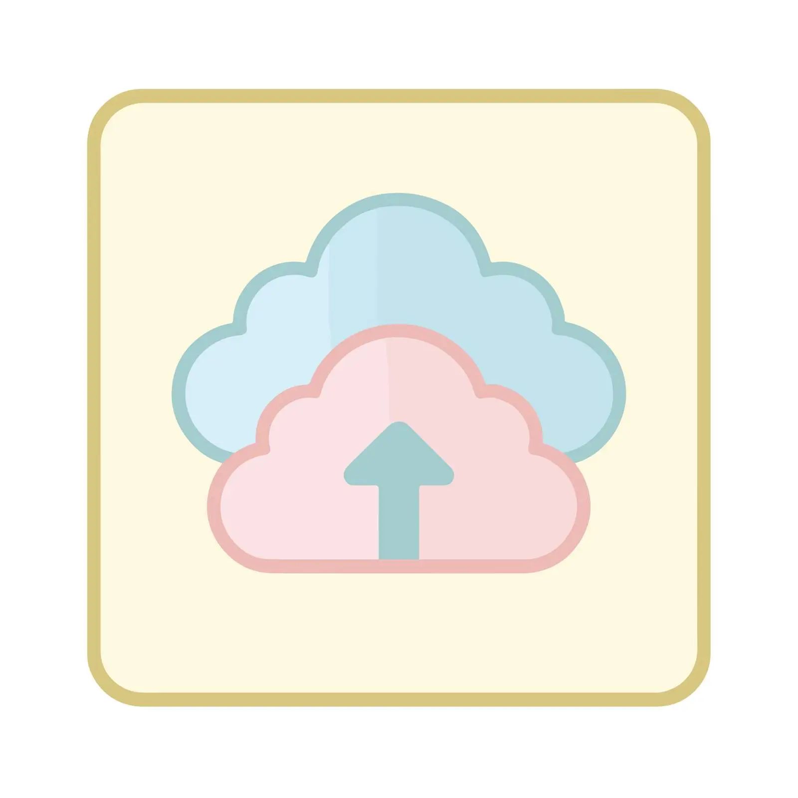 Upload Cloud Icon Design — free download from Dotvec