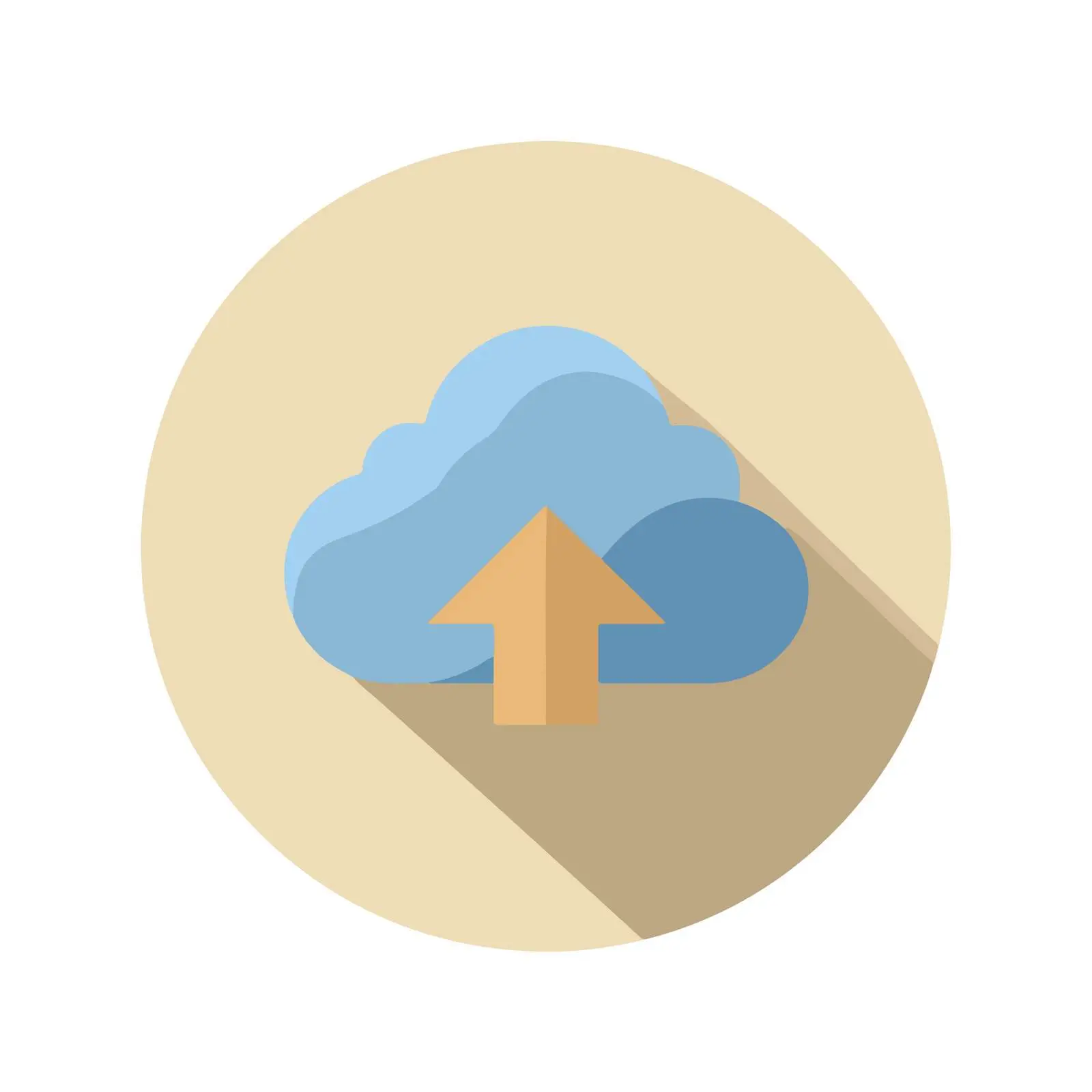 Upload Cloud Icon Design — free download from Dotvec