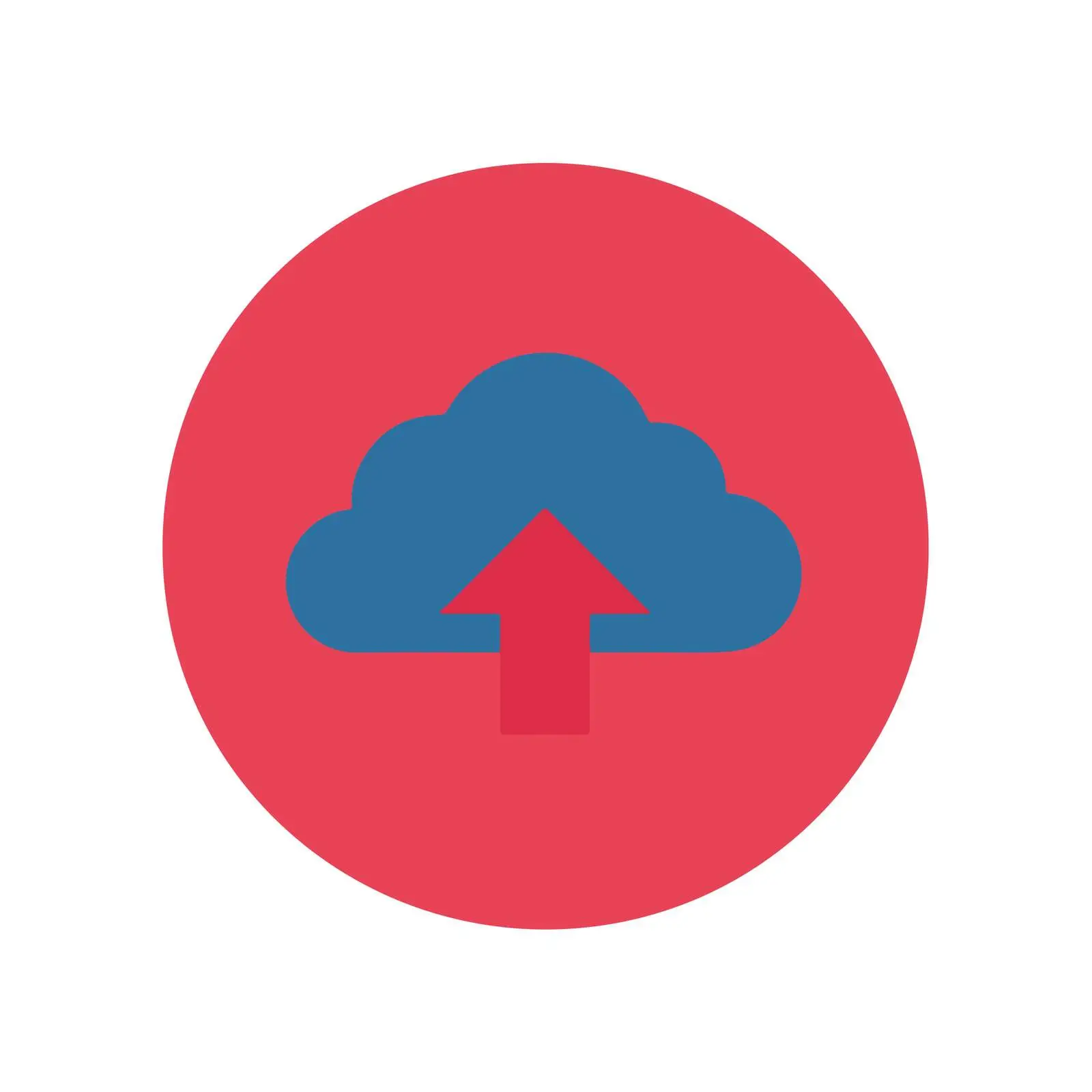 Cloud Upload Icon Design — free download from Dotvec