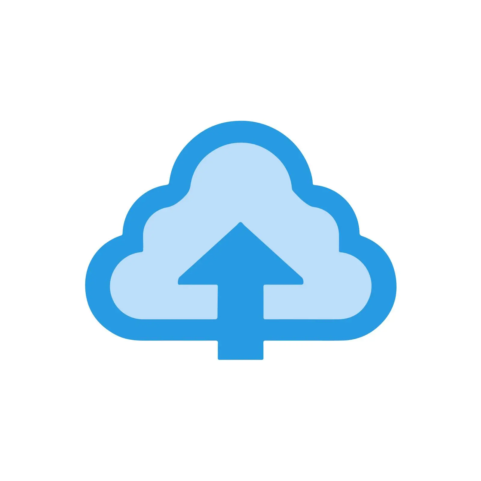 Upload Cloud Icon Design — free download from Dotvec