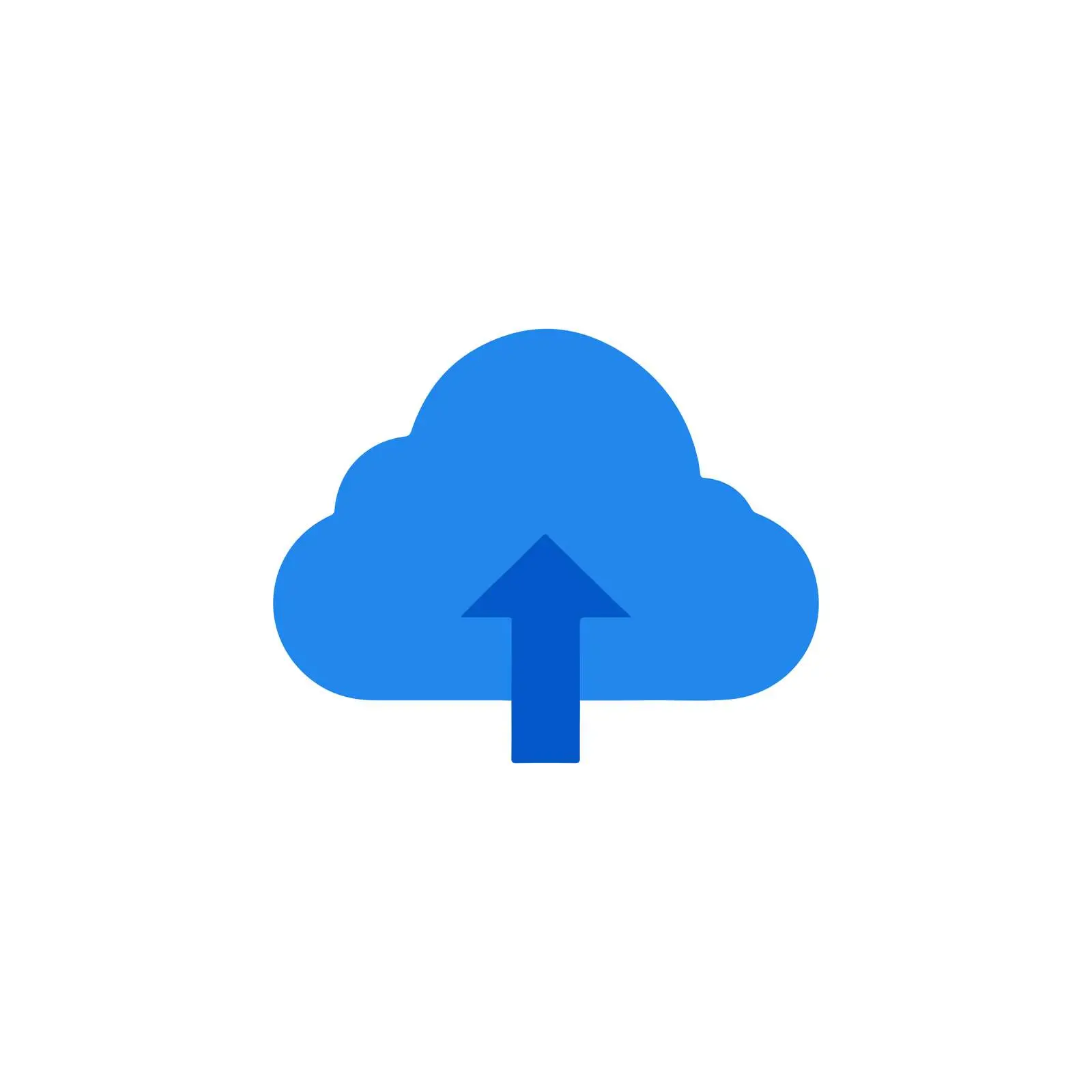 Cloud Upload Icon Design — free download from Dotvec