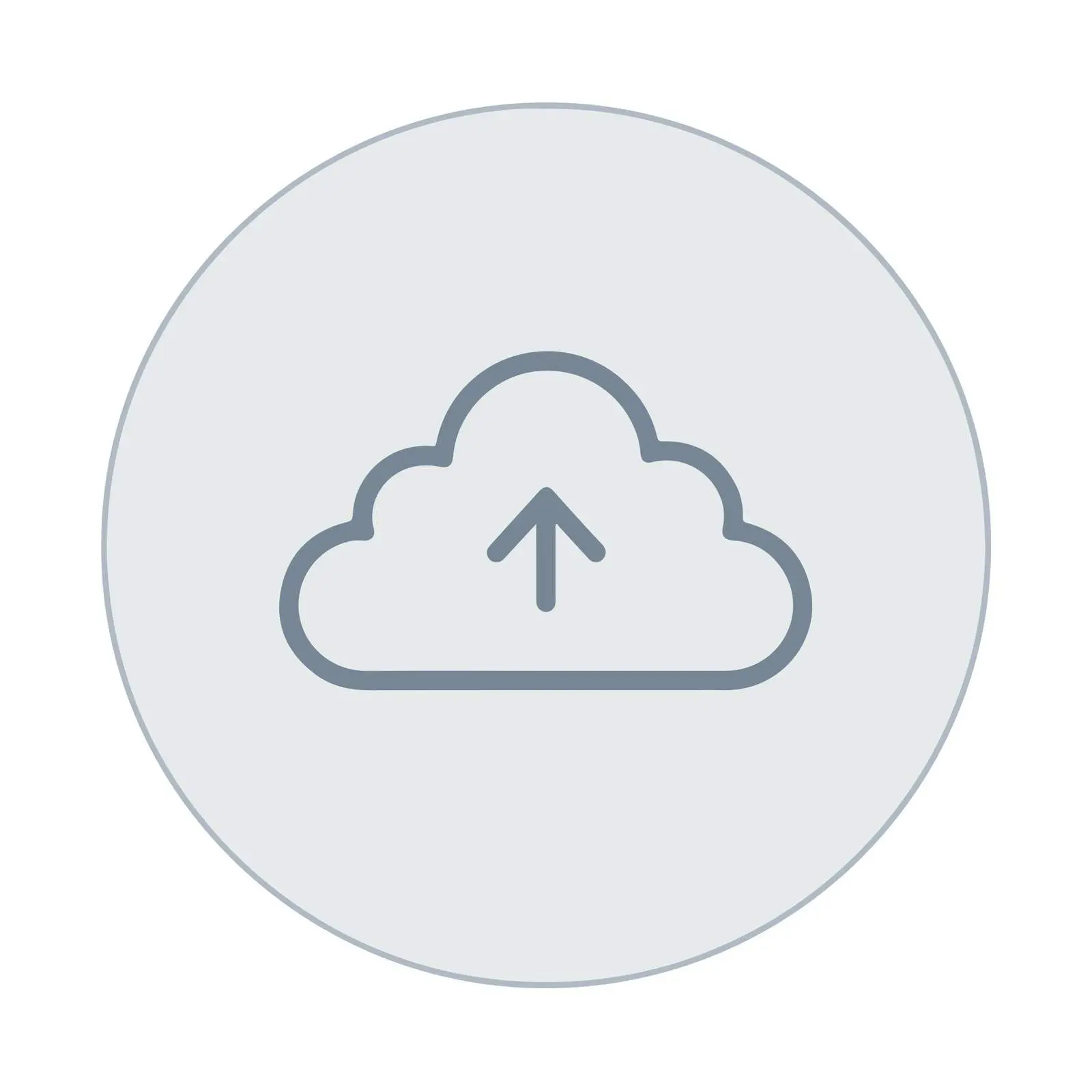 Upload Cloud Icon Design — free download from Dotvec