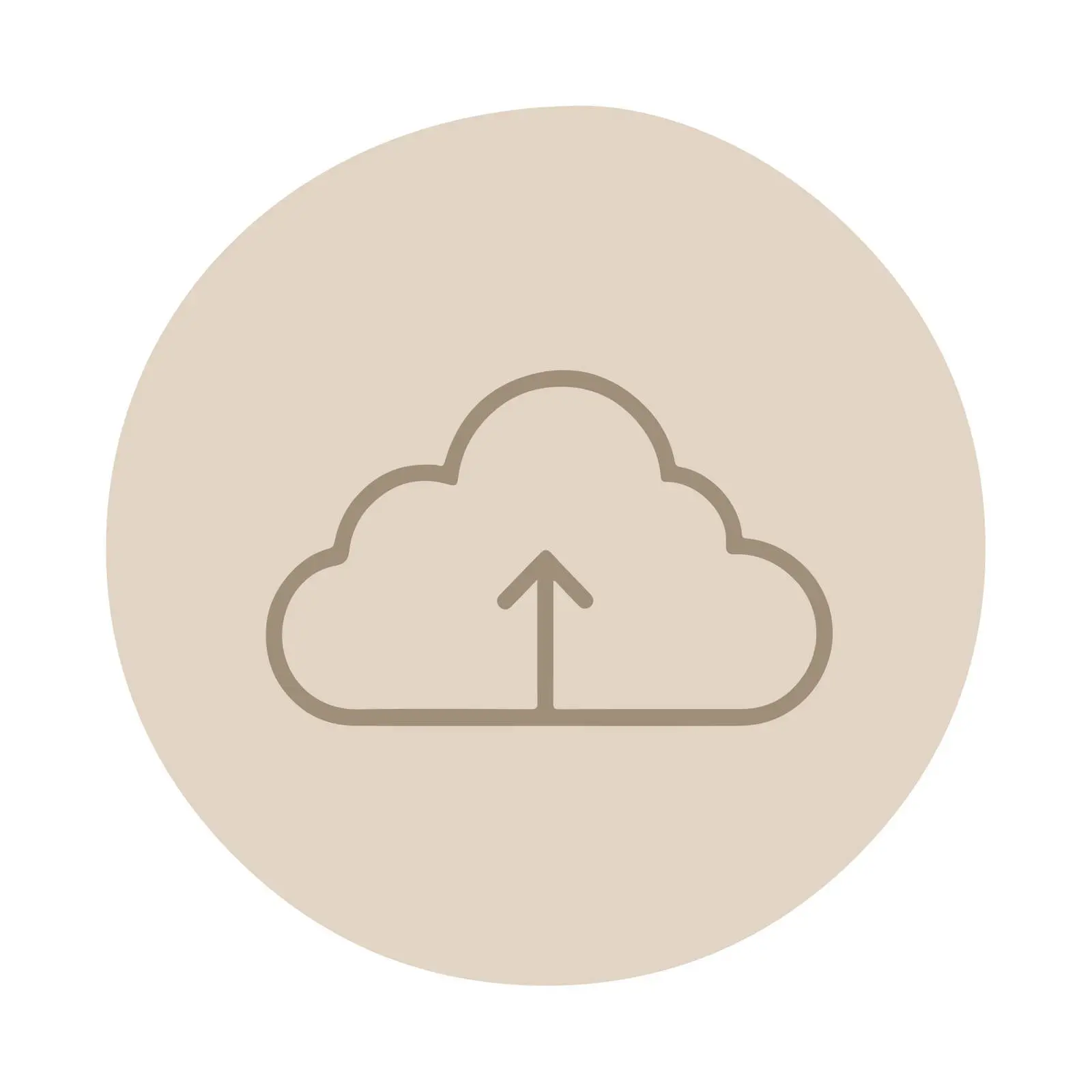 Upload Cloud Icon Design — free download from Dotvec
