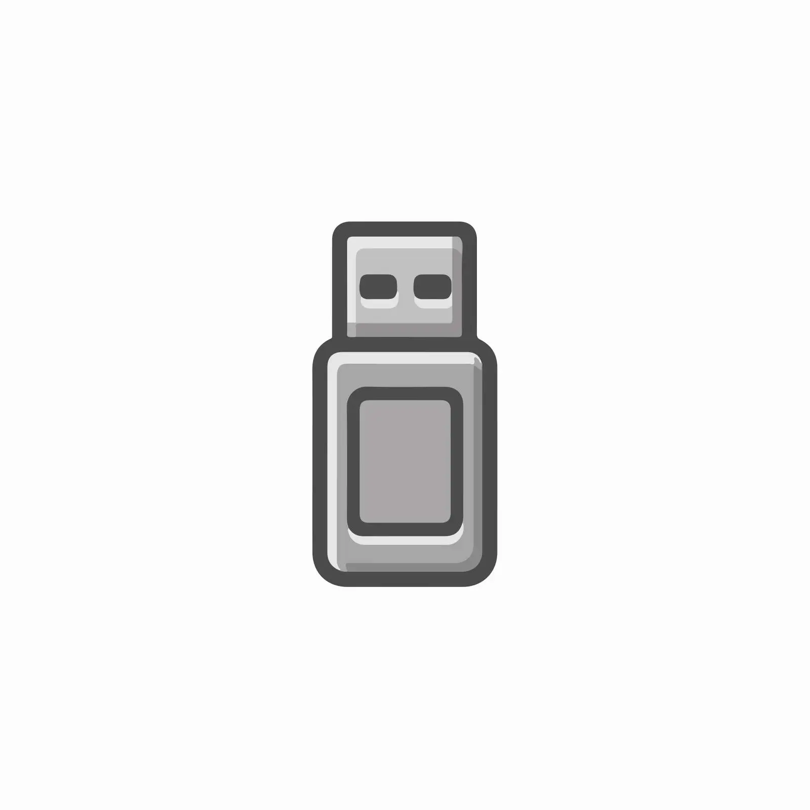 USB Drive Flat Icon — free download from Dotvec