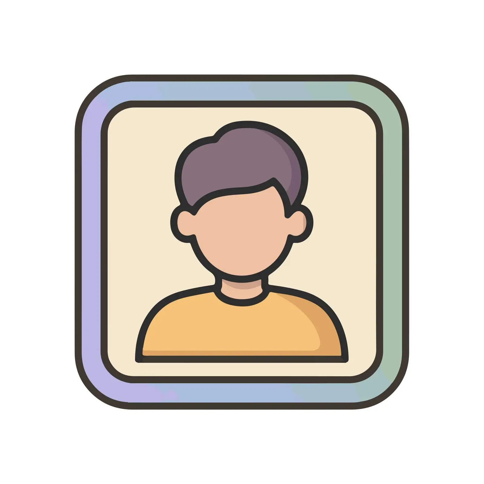 User Profile Icon Flat Design Vector — free download from Dotvec