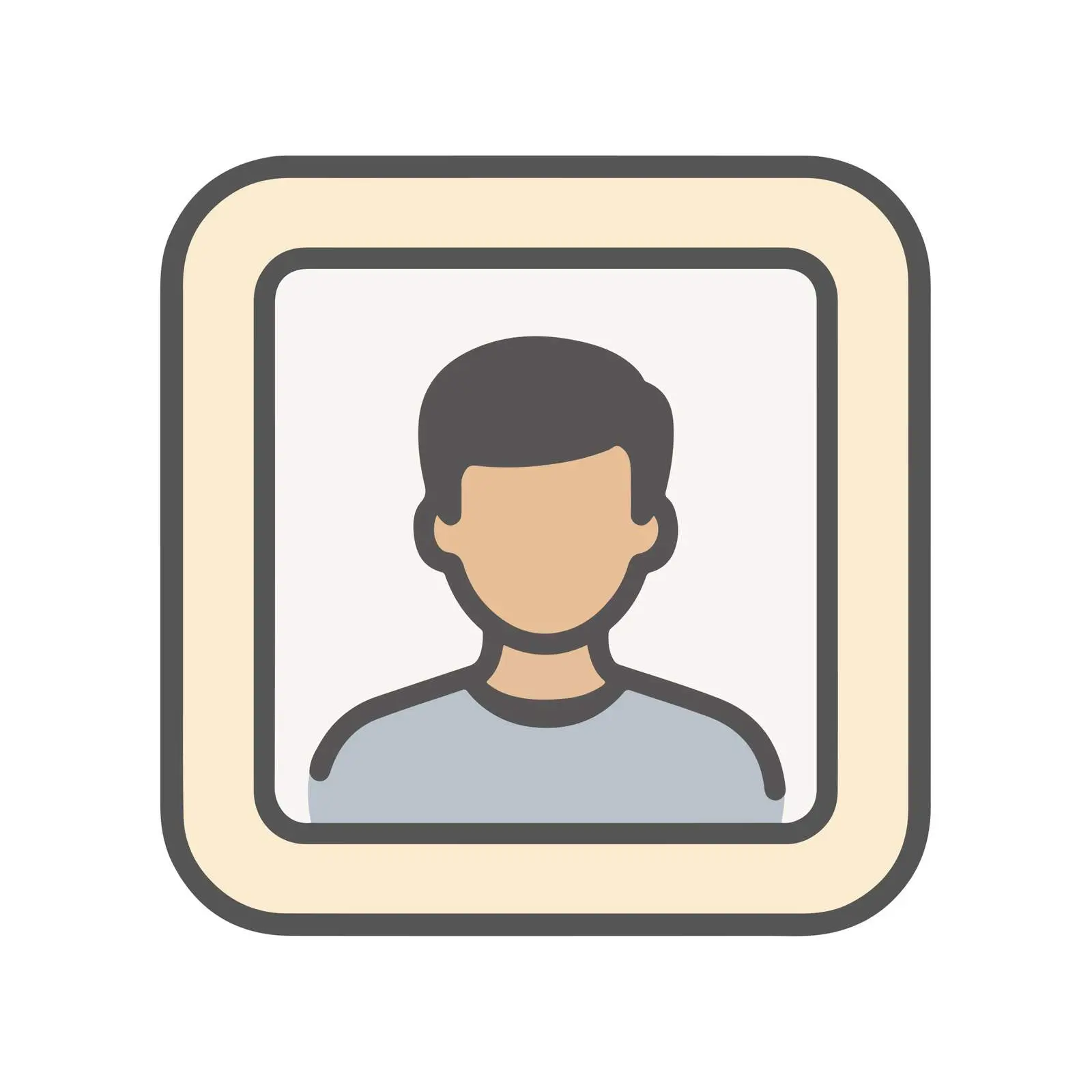 User Profile Icon in Flat Design — free download from Dotvec