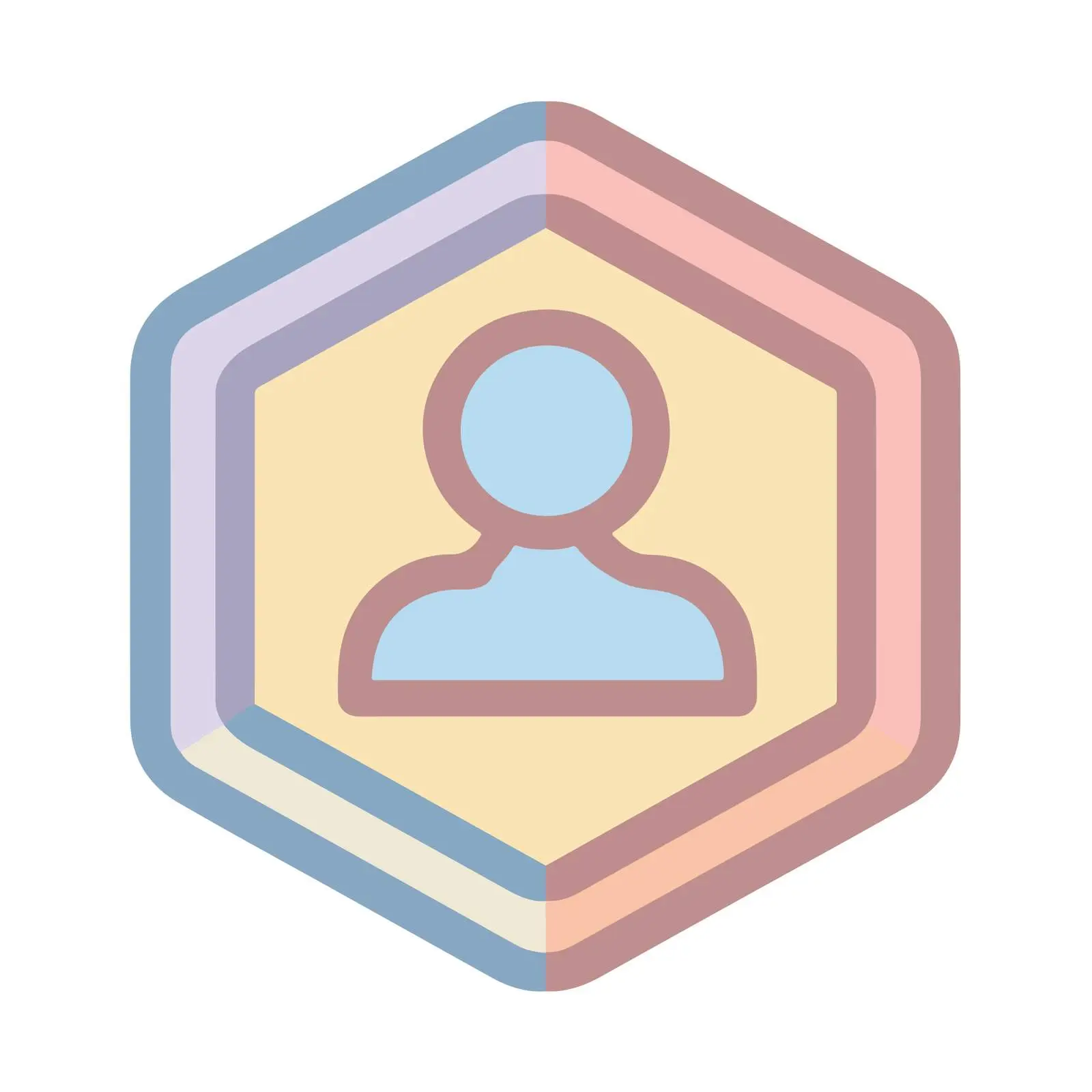 User Profile Icon in Flat Design — free download from Dotvec