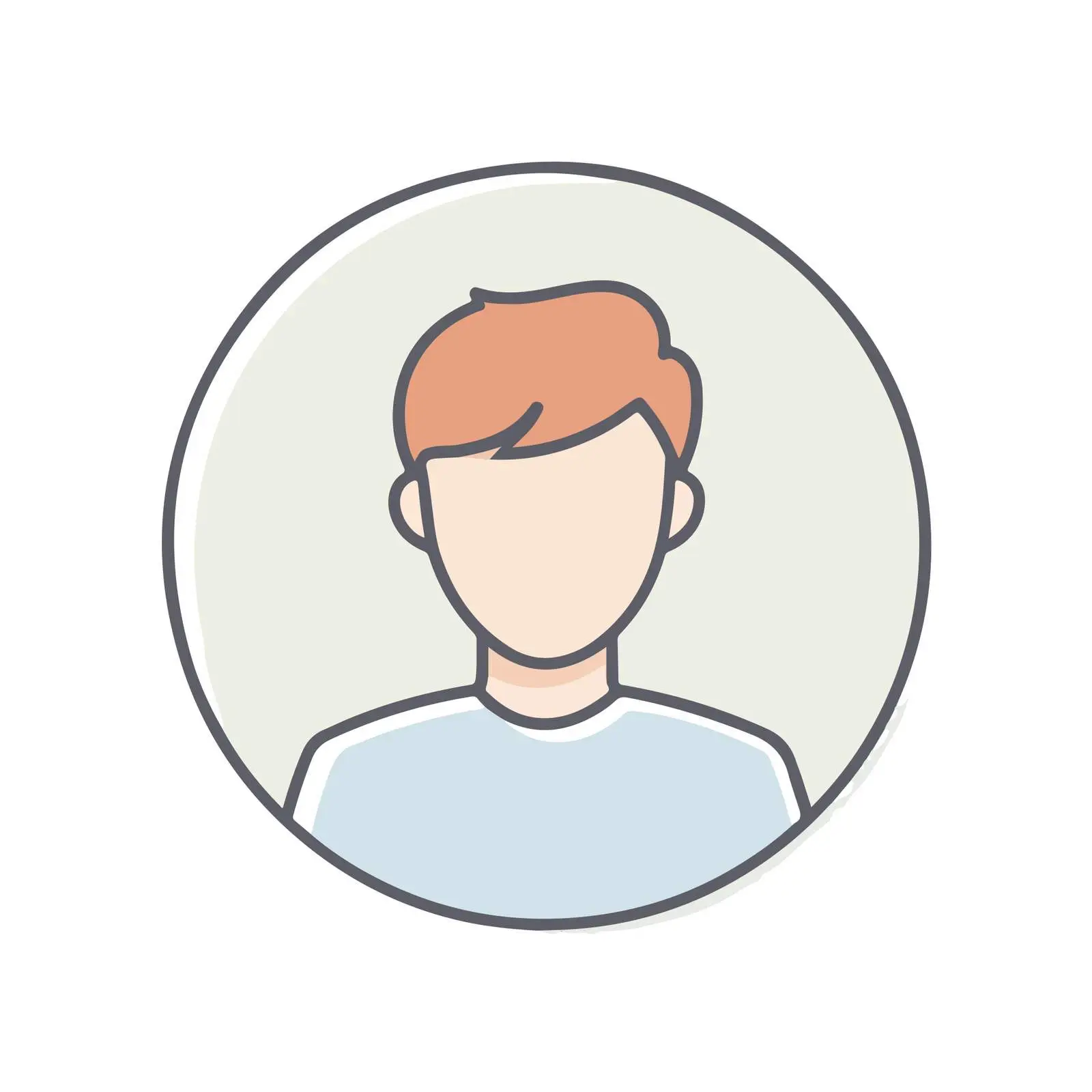 User Profile Flat Icon Design — free download from Dotvec