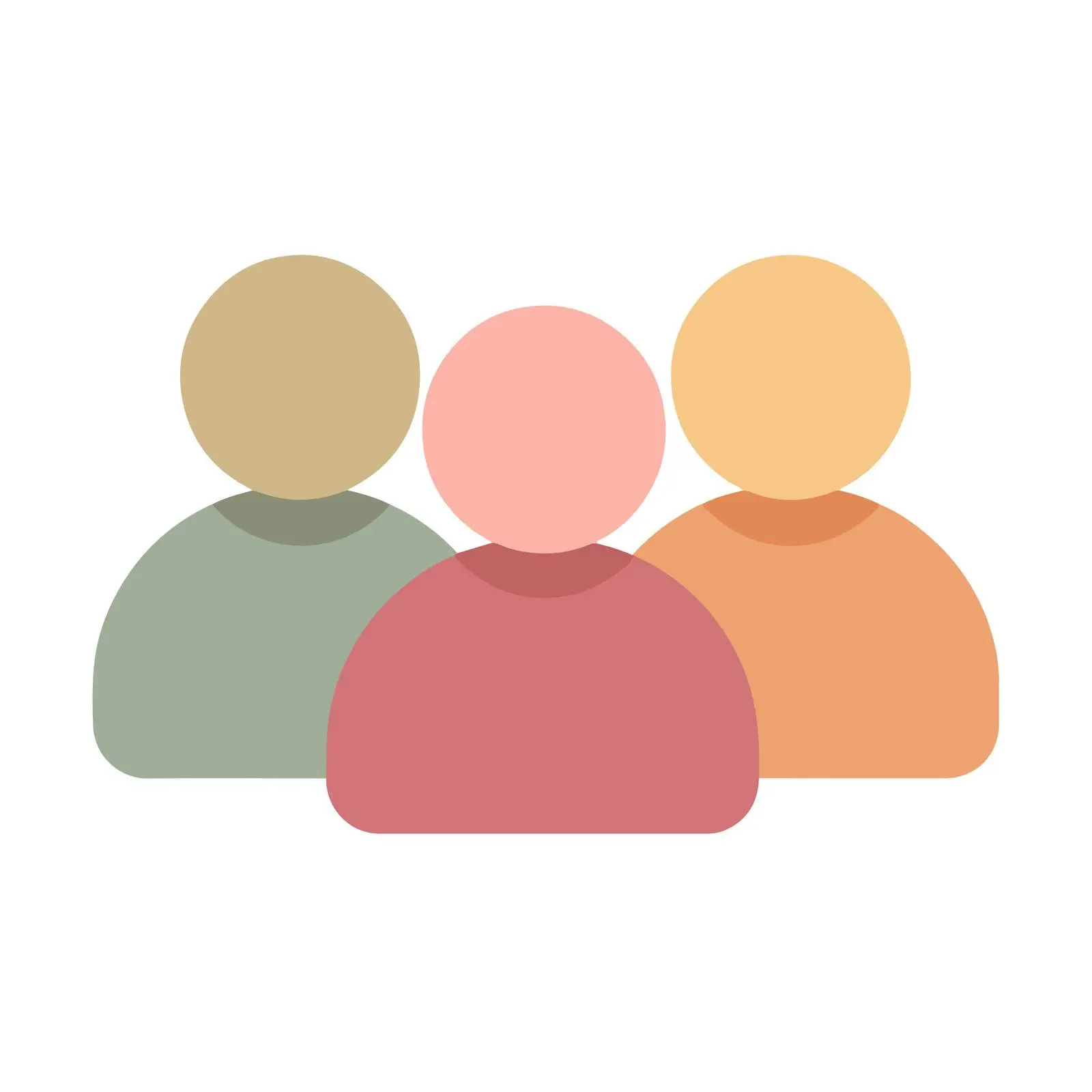 Minimalist Users Group Icon — free download from Dotvec