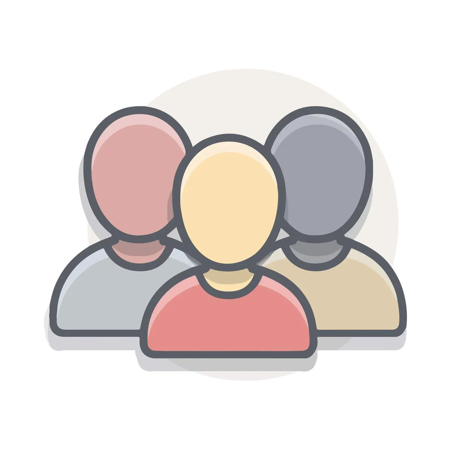 Minimalist Users Icon — free download from Dotvec