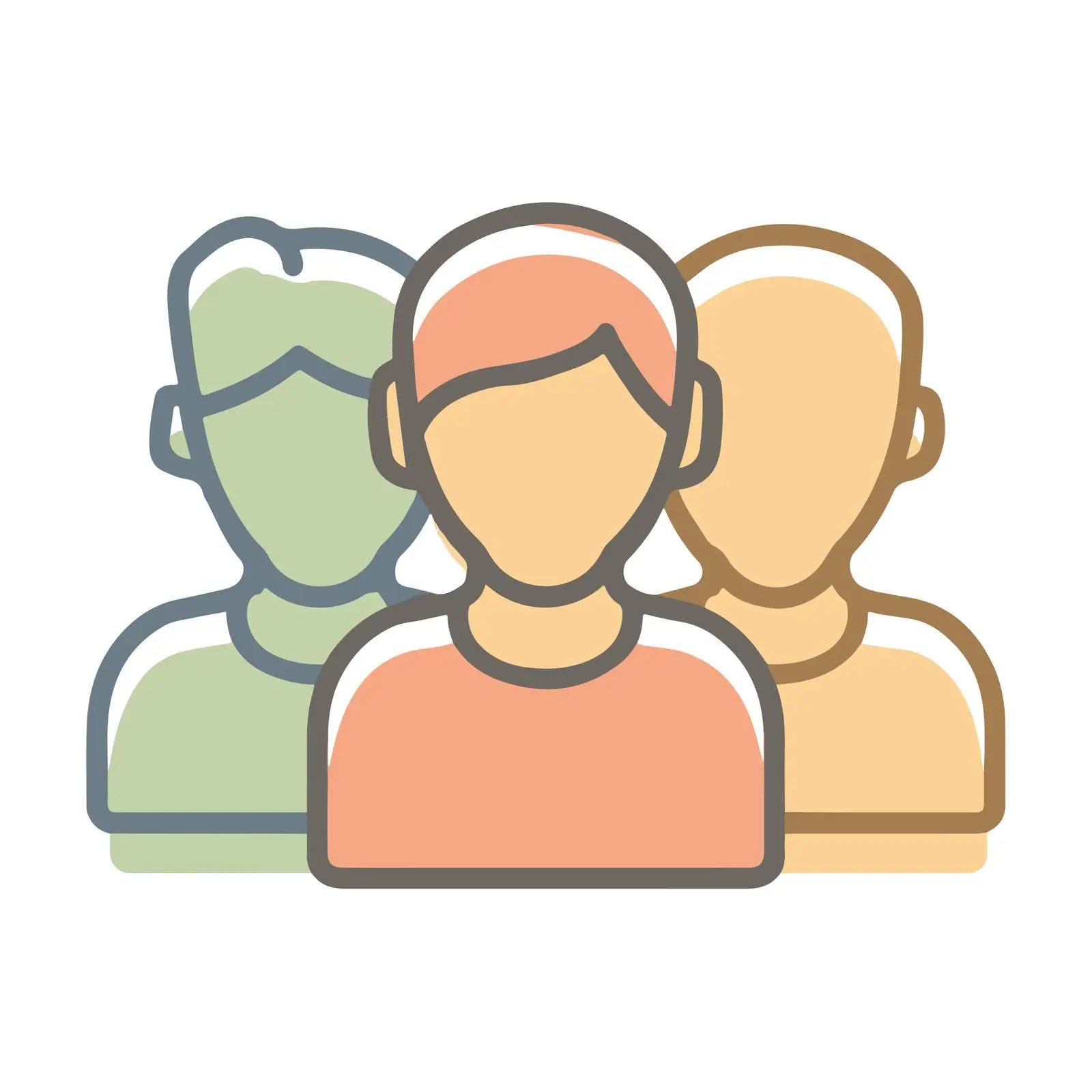 Social Media Users Icon — free download from Dotvec