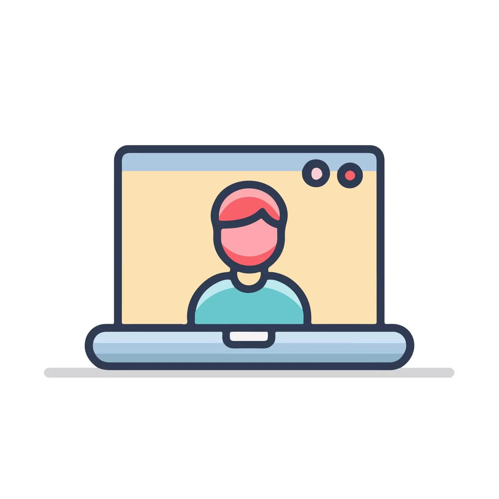 Video Call Pictogram Icon — free download from Dotvec