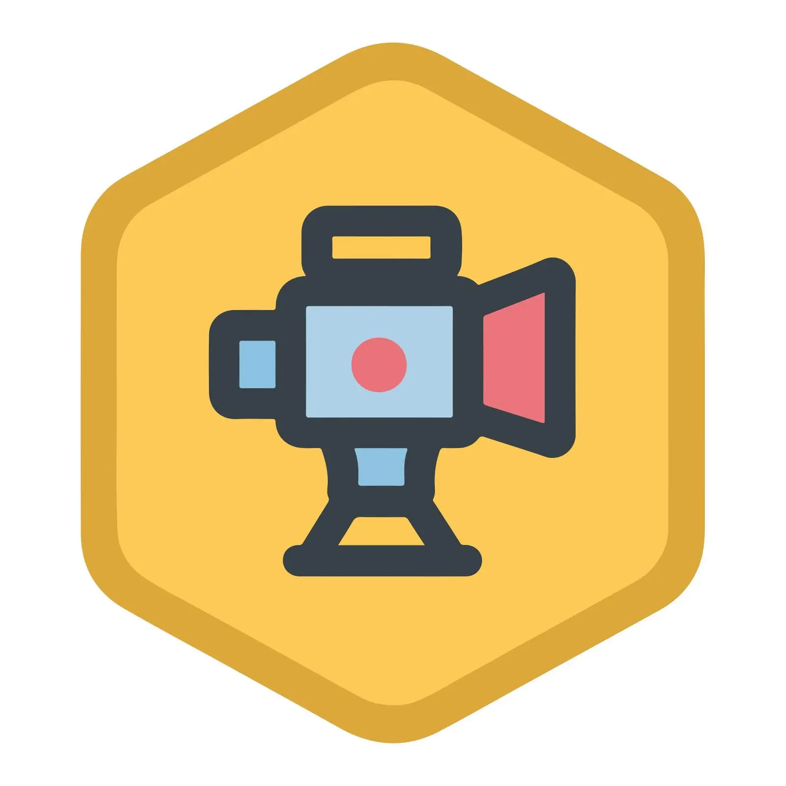 Video Camera Icon Design — free download from Dotvec