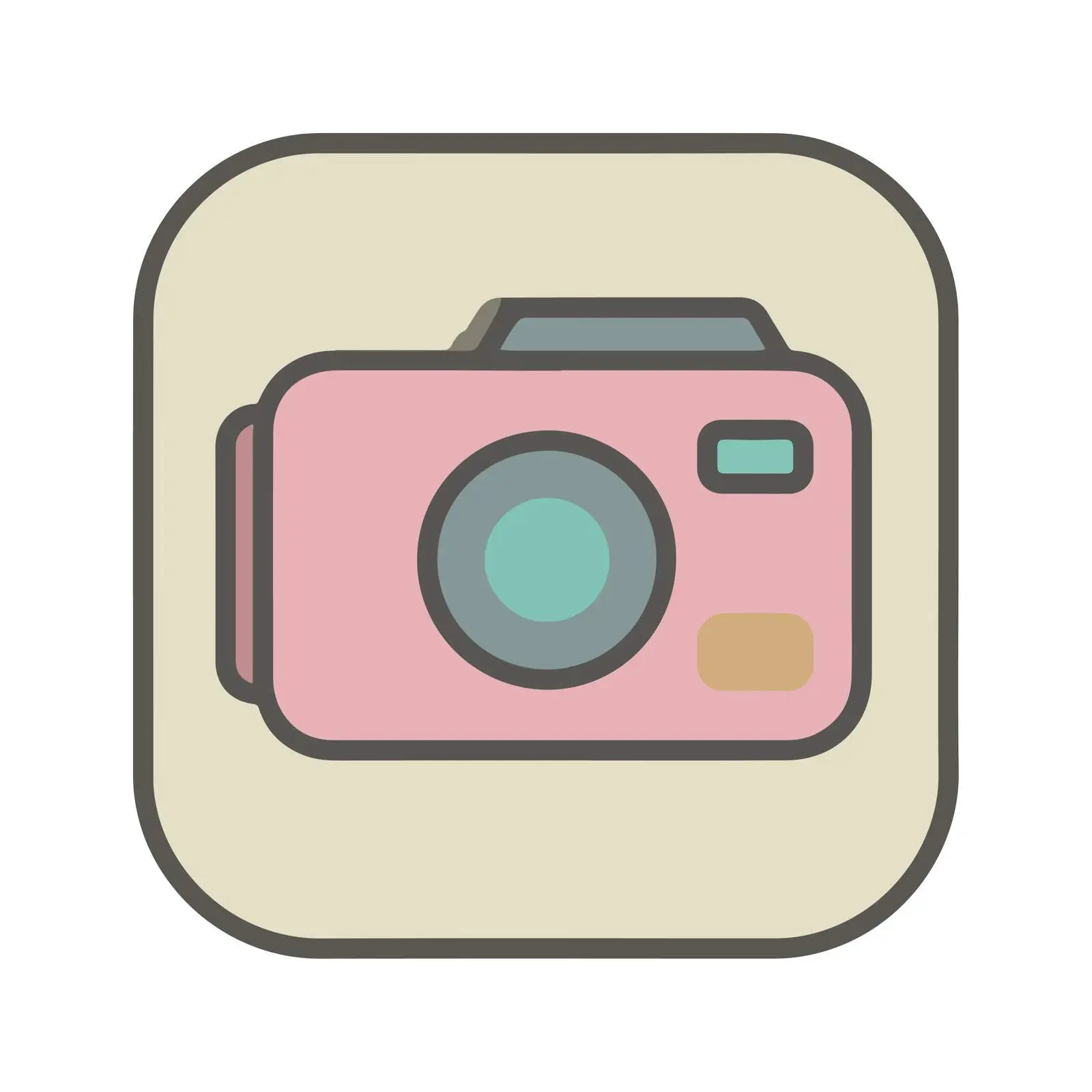 Video Camera Flat Icon Design — free download from Dotvec